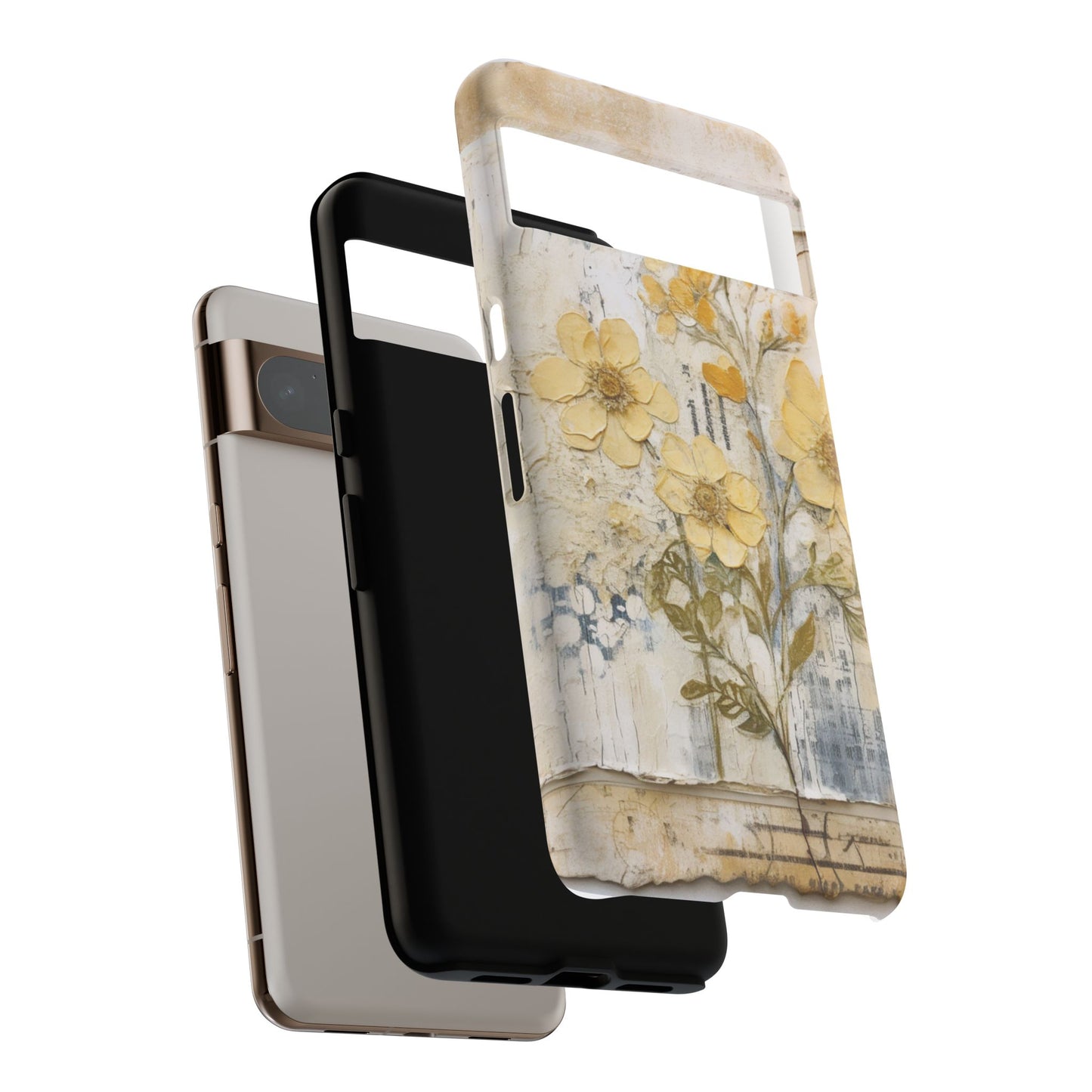 Vintage Botanical Floral Mobile Case