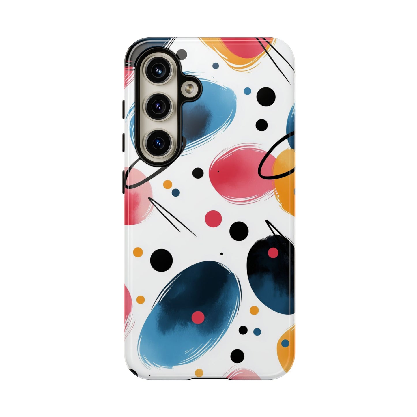 Retro Memphis Vibes – Abstract Art Phone Case for iPhone, google Pixel & Samsung