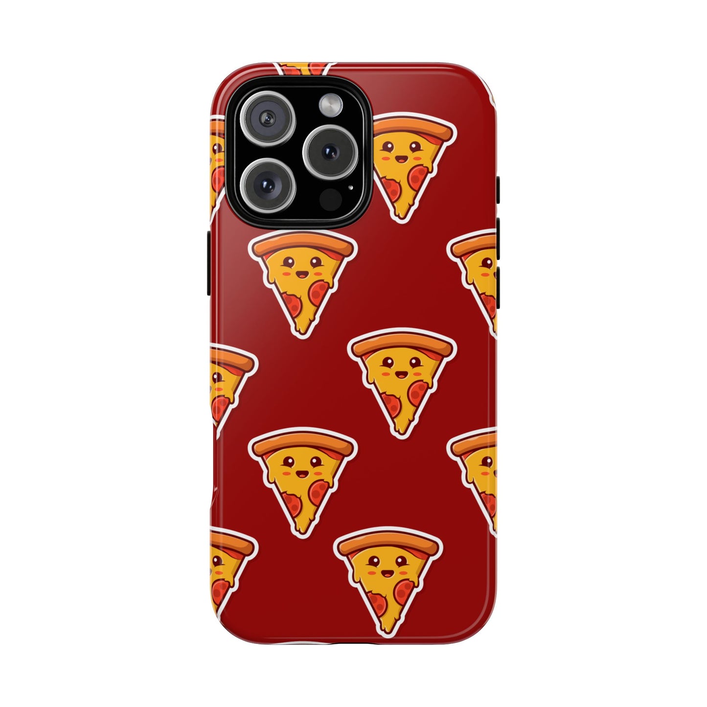 Kawaii Pizza Slice Phone Case – iPhone, Google Pixel, Samsung for iPhone, Samsung & Google Pixel