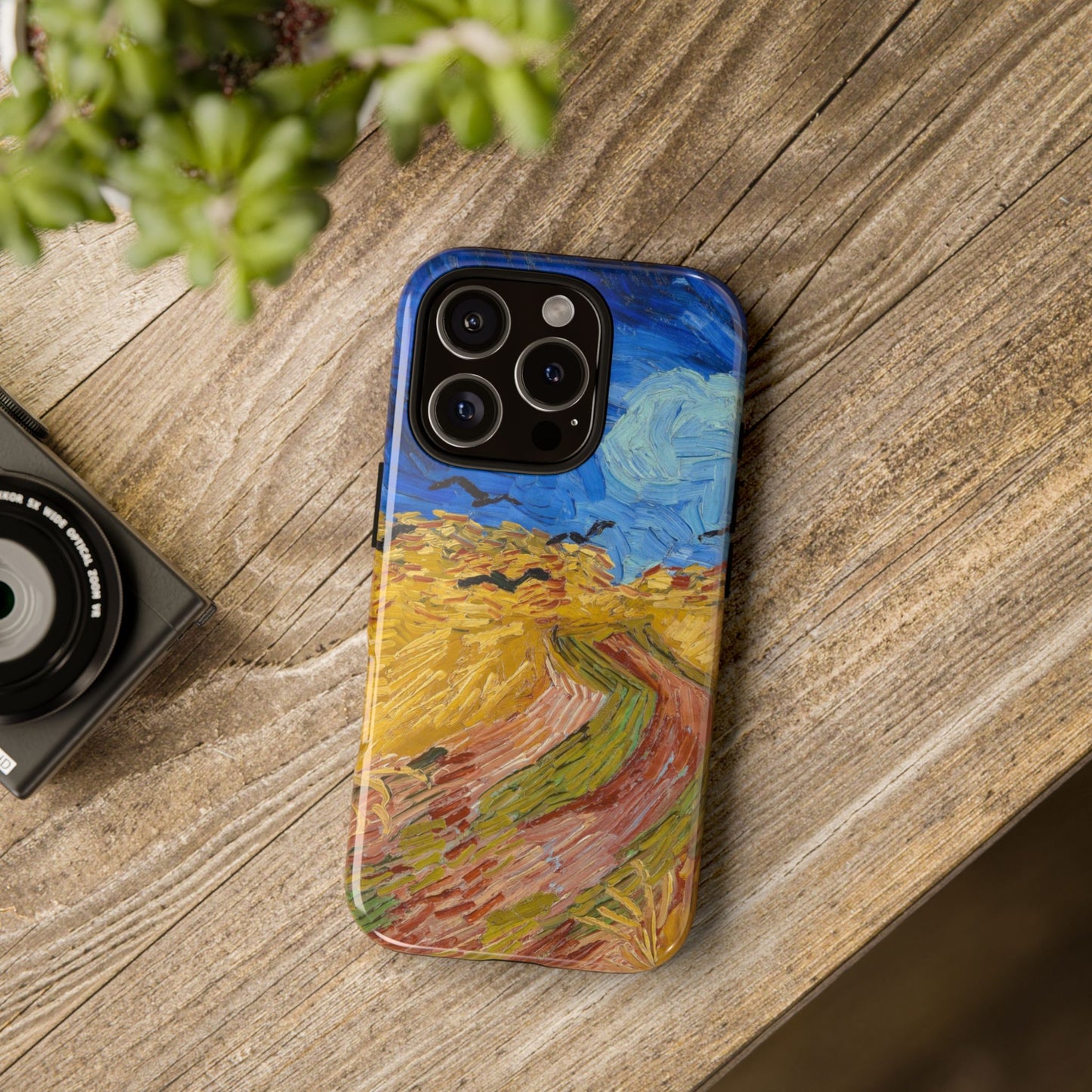 Van Gogh Phone Case - iPhone, Samsung & Google Pixel Cover - Artistic Painting Case, Nature Lover Gift