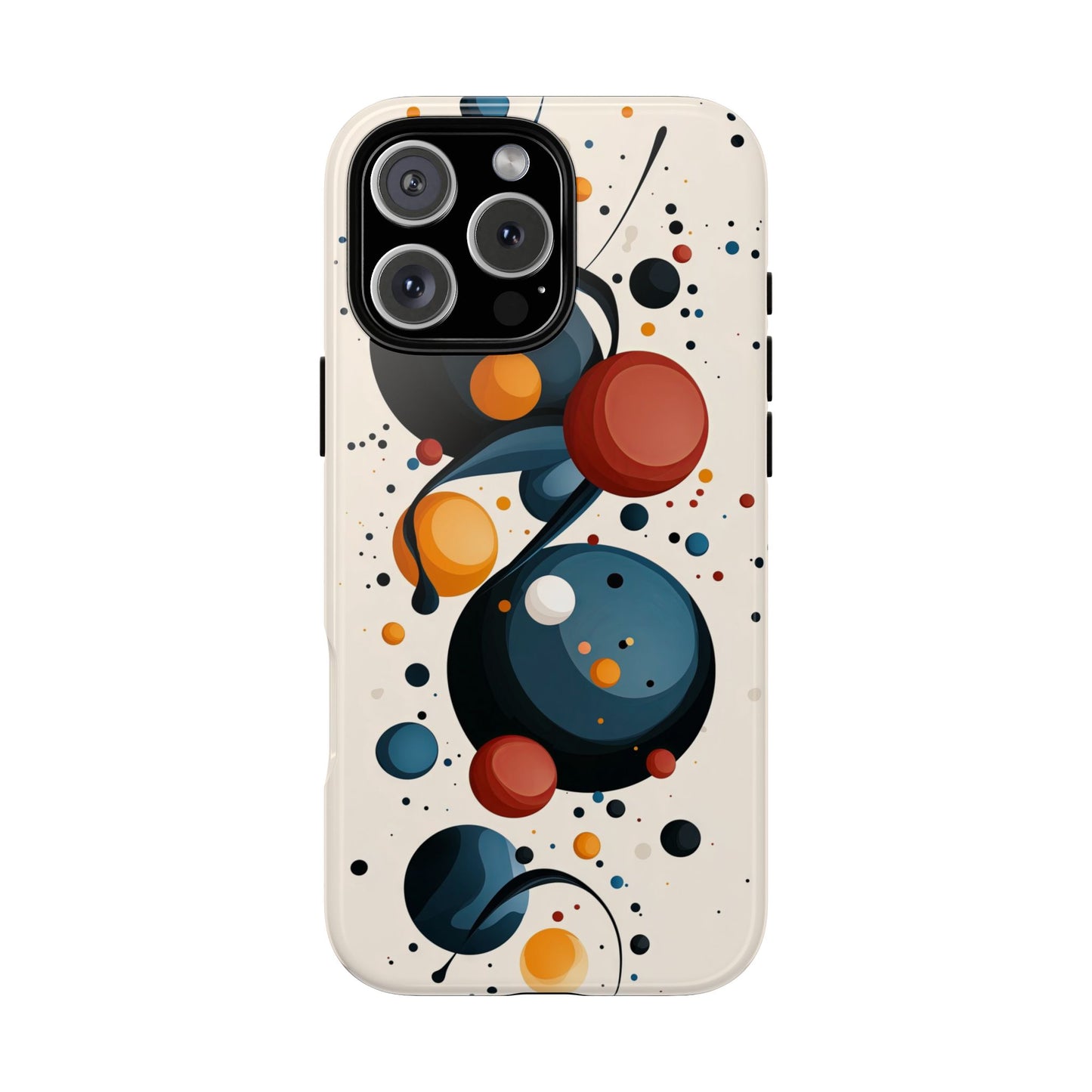 Cosmic Orbit – Abstract Sphere Phone Case for iPhone, Samsung & Pixel