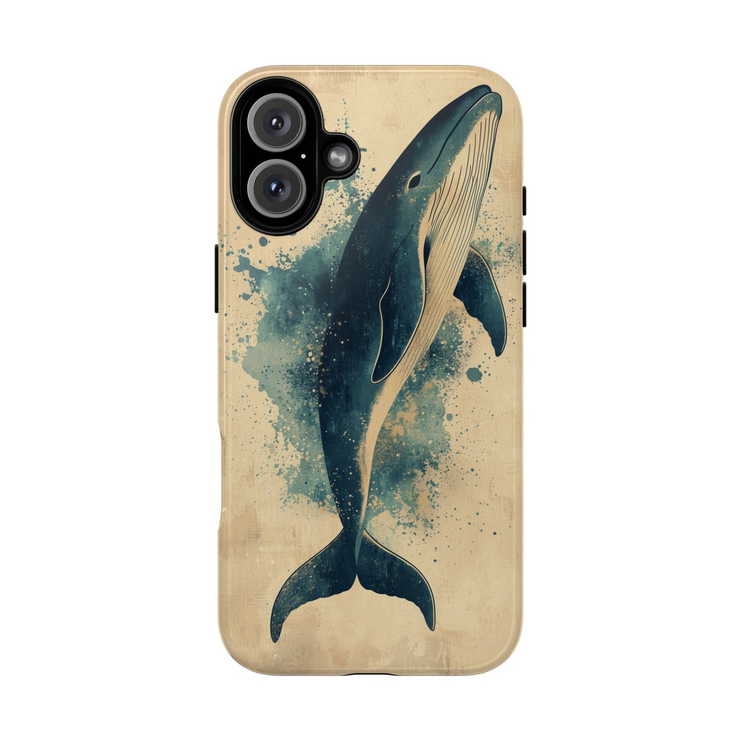 Ocean Majesty: Watercolor Whale Case for iPhone, Samsung & Pixel