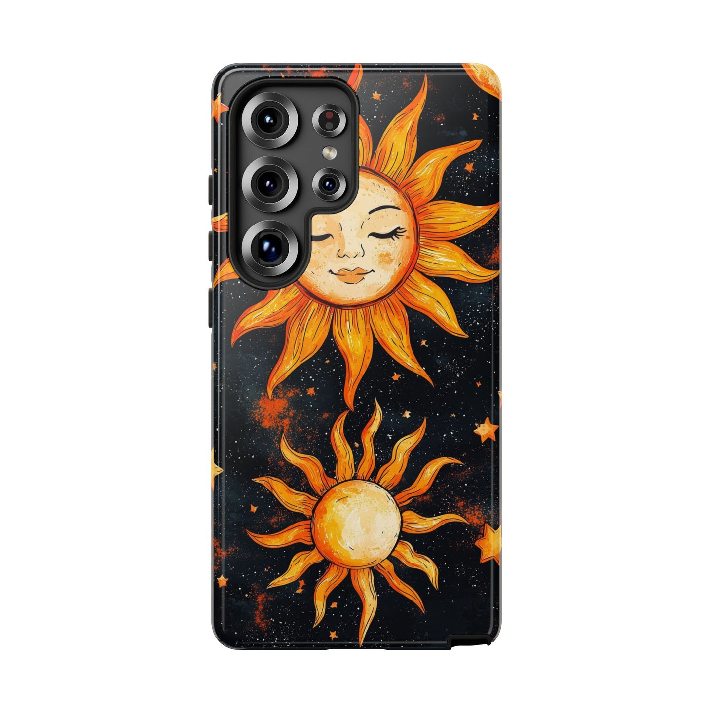 Celestial Sun & Moon Boho Phone Case for iPhone, Pixel & Samsung