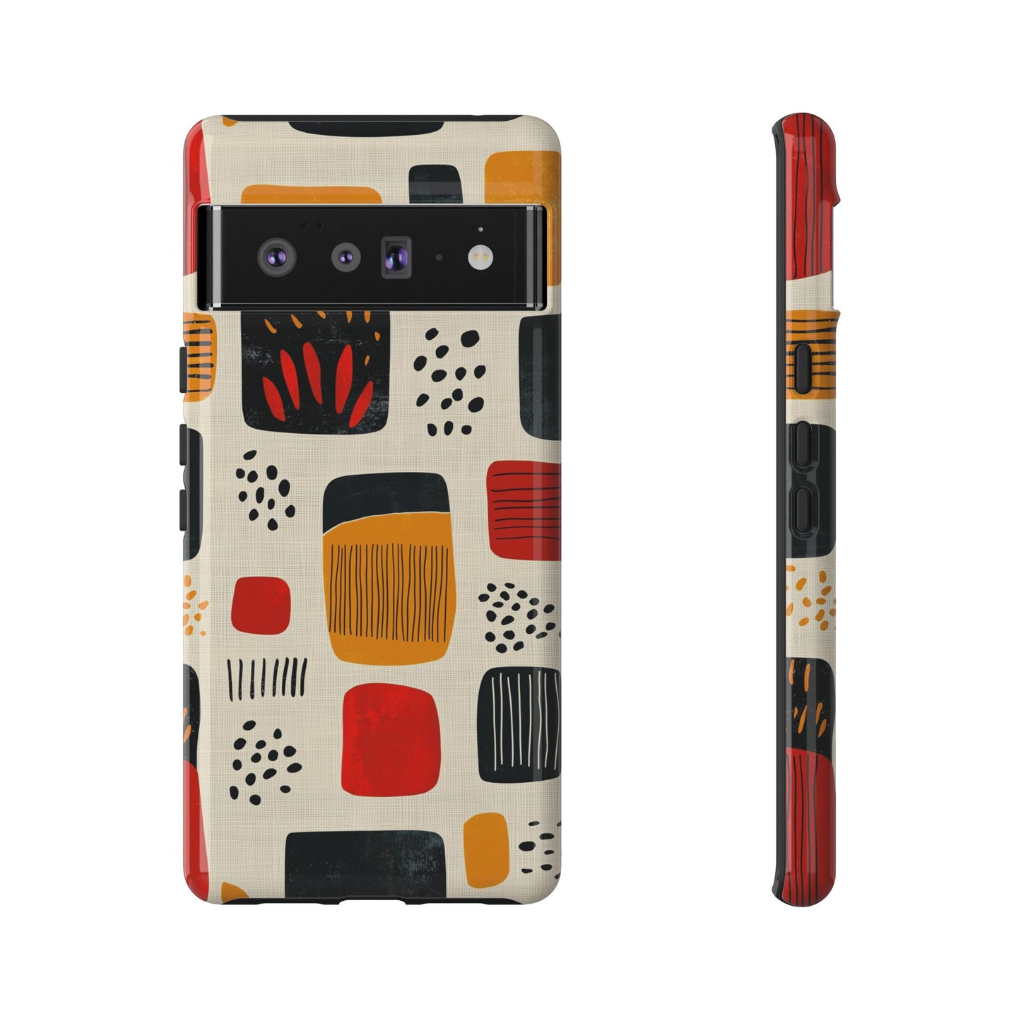 Boho Vibes – Abstract Tribal Pattern Phone Case for iPhone, Pixel & Samsung