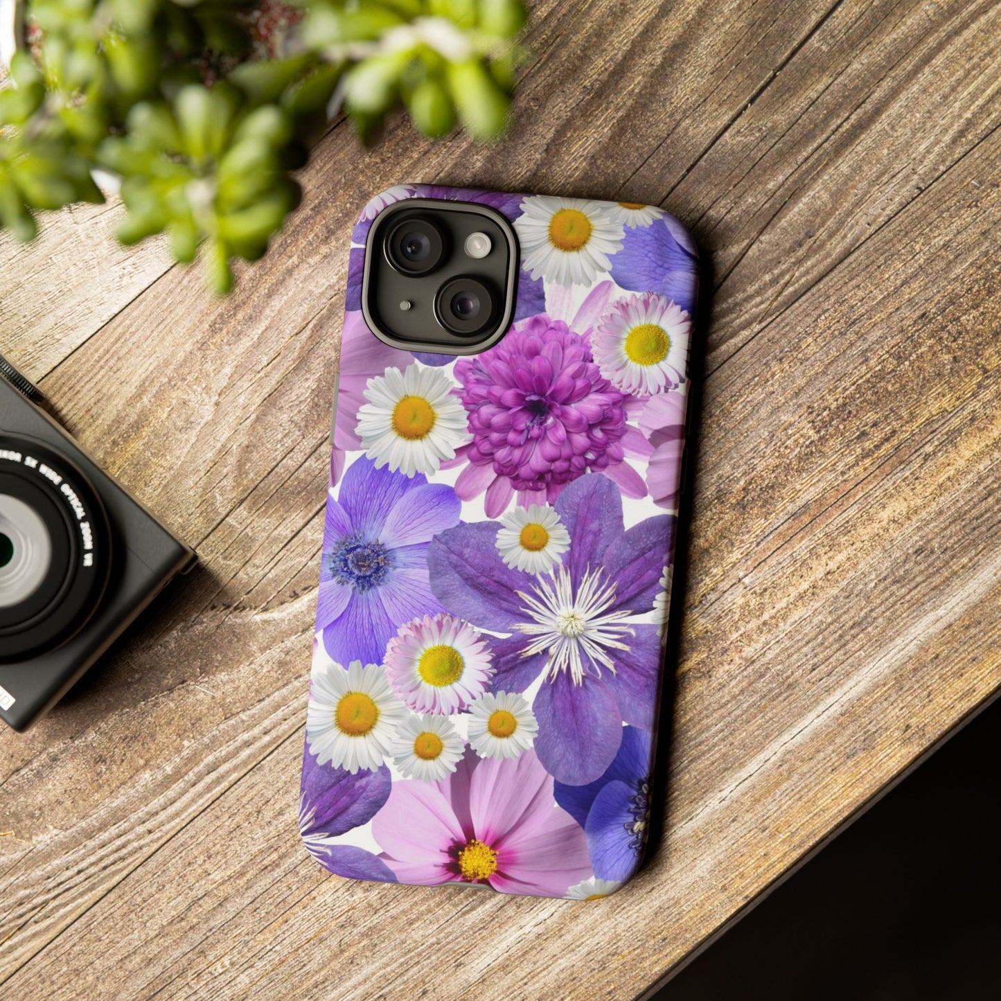 Lavender Blossom Floral Mobile Case