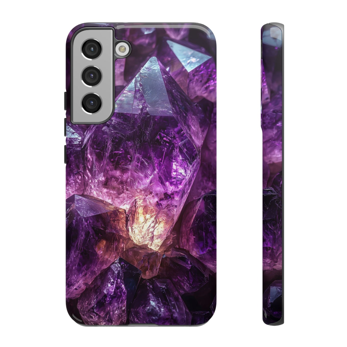 Royal Amethyst Stones Phone Case for iPhone, Samsung & Google Pixel