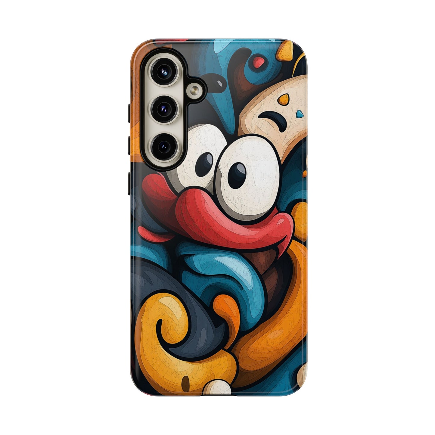 Funky Eyes – Playful Pop Abstract Phone Case for iPhone, Samsung & Pixel