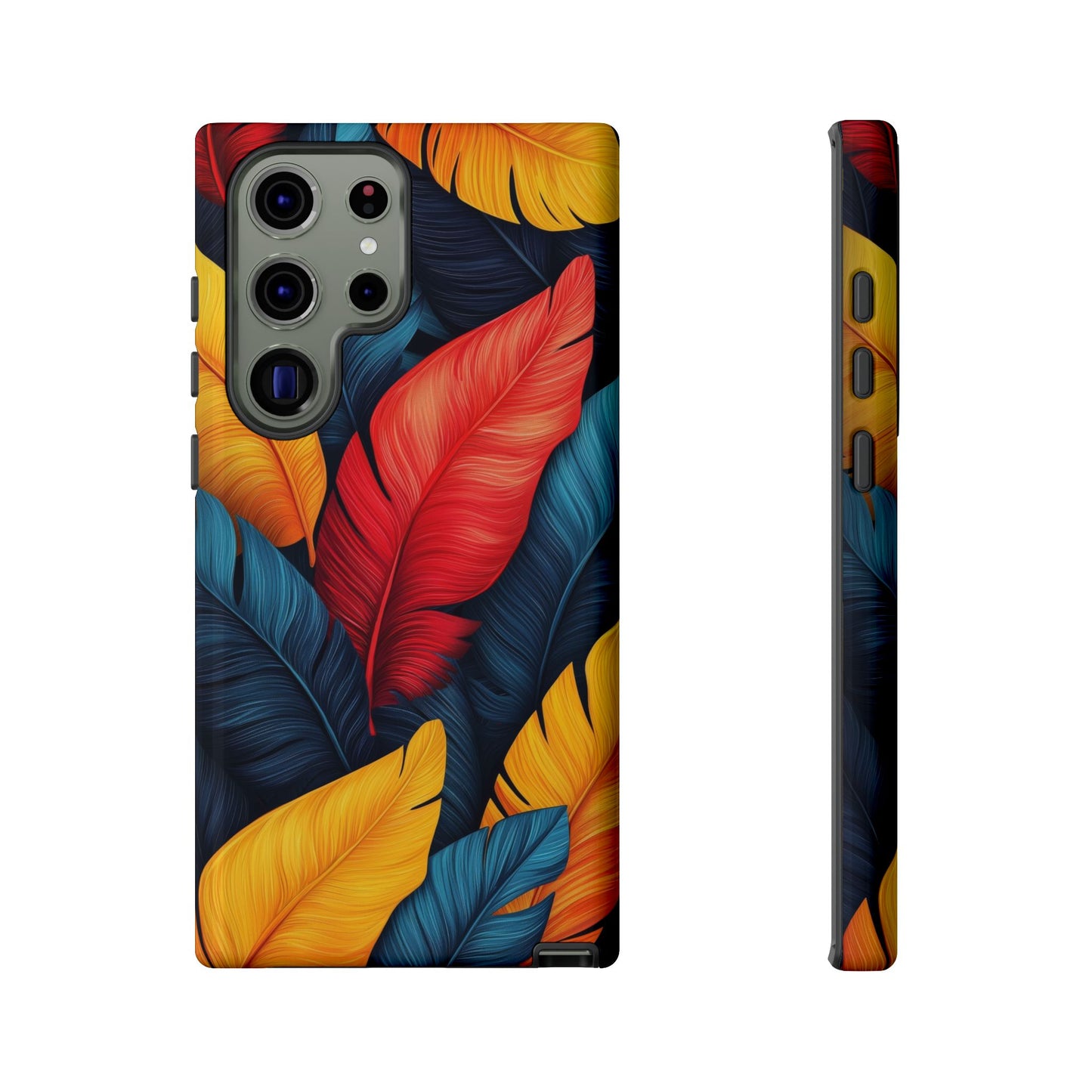 Jungle Toucan Feathers Phone Case β Vibrant & Unique for iPhone, Pixel & Samsung