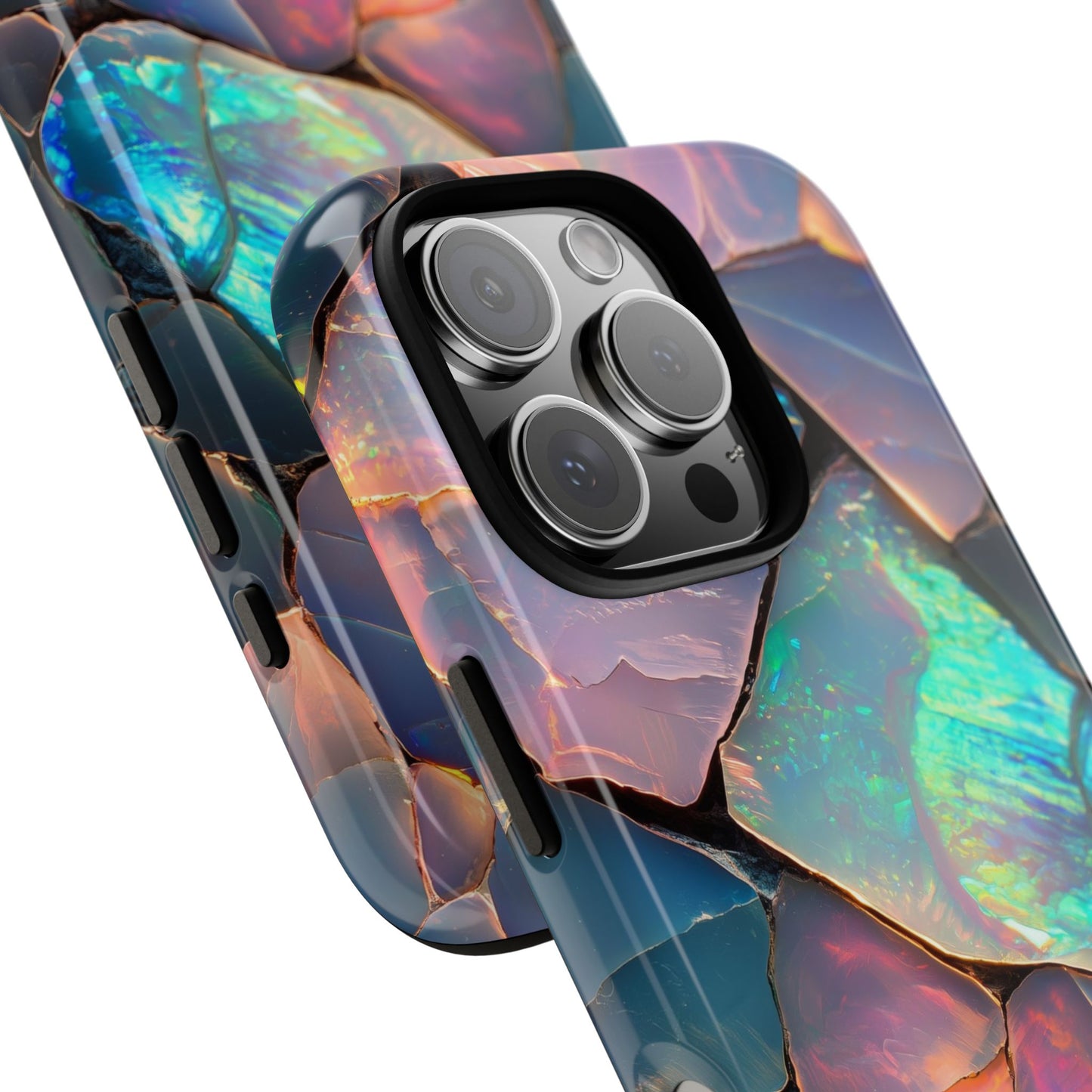 Iridescent Opal Shard Phone Case for iPhone, Samsung & Google Pixel
