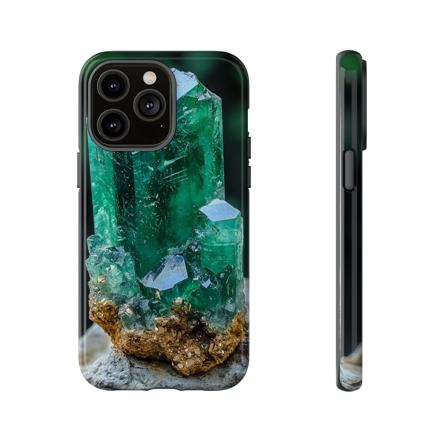 Emerald Essence Phone Case for iPhone, Samsung & Google Pixel
