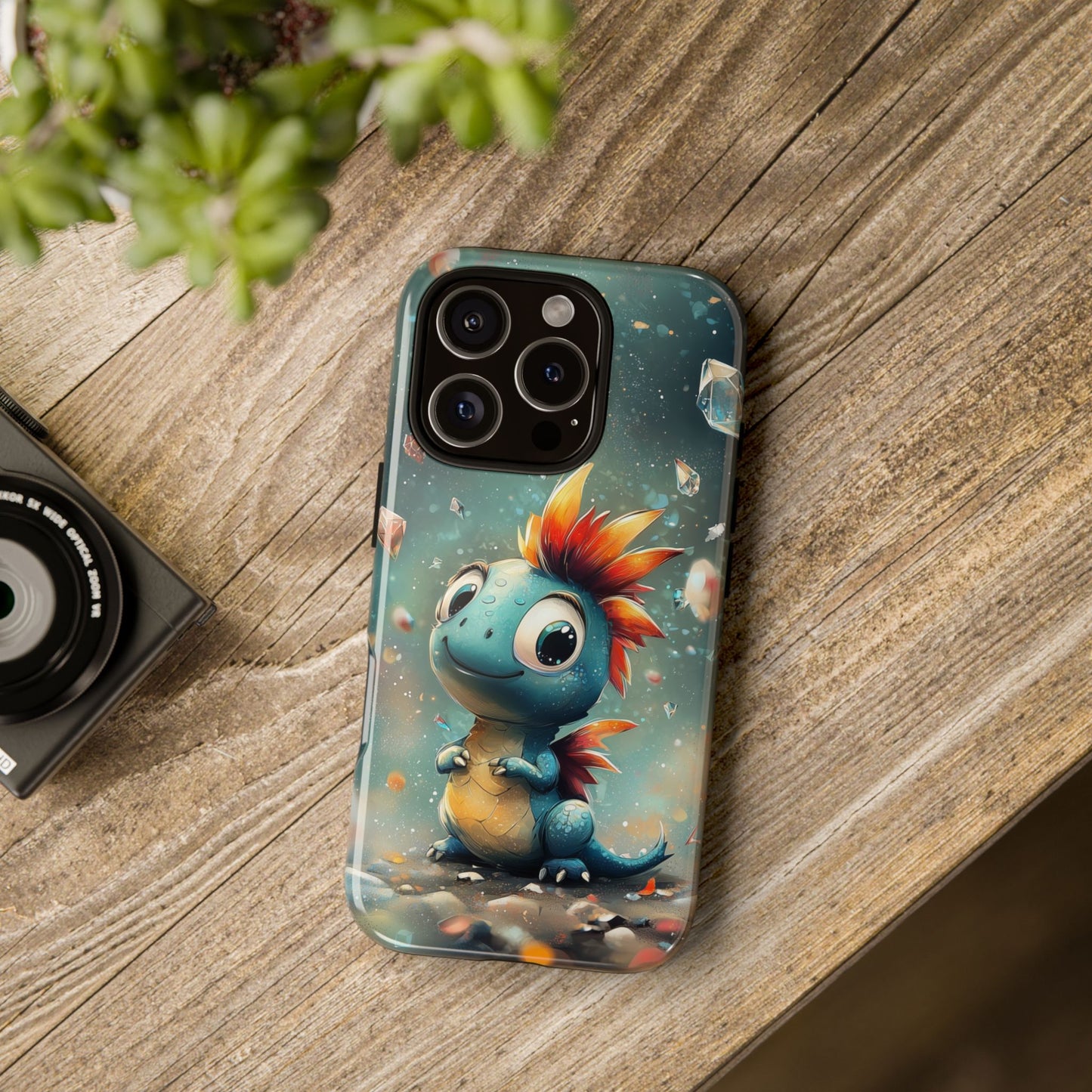 Crystal Hatchling β Enchanted Baby Dragon Phone Case for iPhone, Samsung, Google Pixel