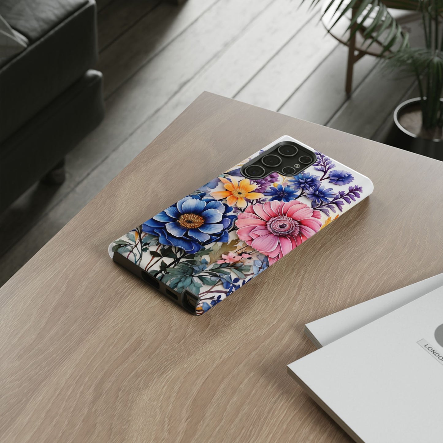 Elegant Floral Bouquet Mobile Case – Vibrant Botanical Art