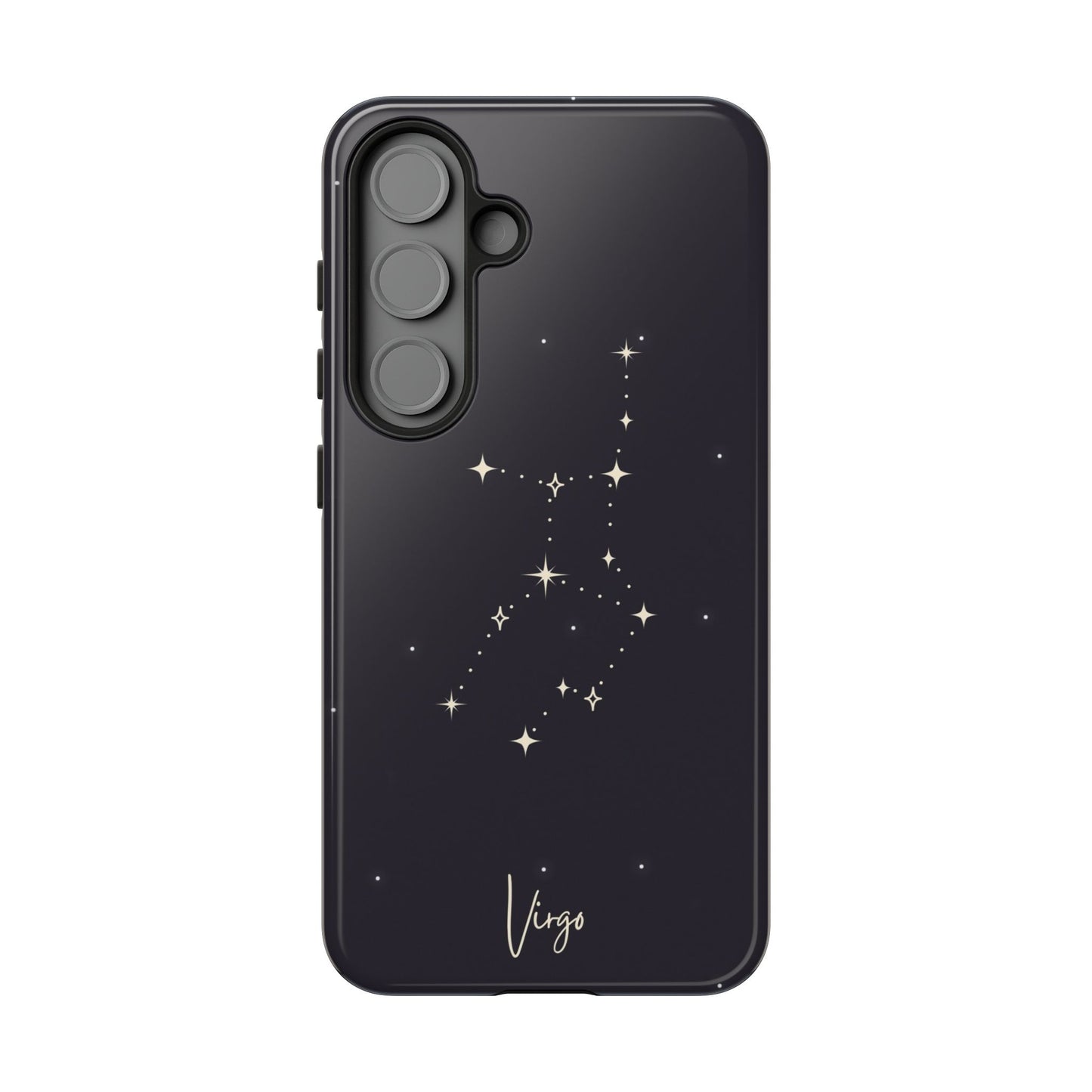 Virgo Astrology Phone Case – Elegant Starry Zodiac Art – Cosmic Style for iPhone, Samsung & Google Pixel