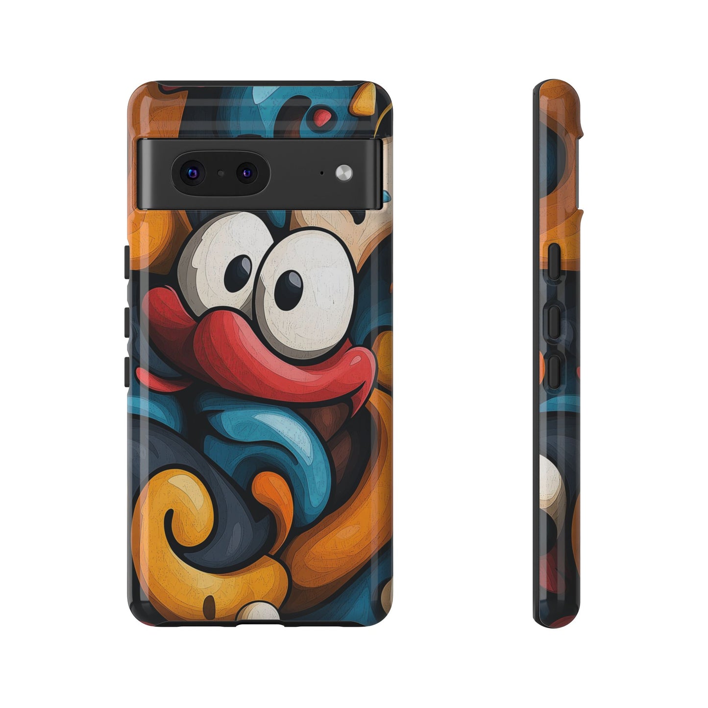 Funky Eyes – Playful Pop Abstract Phone Case for iPhone, Samsung & Pixel
