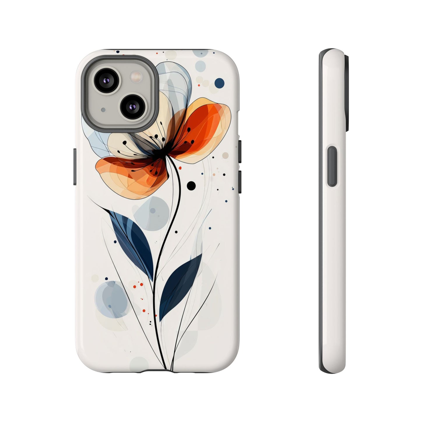 Bloom in Motion – Artistic Floral Phone Case for iPhone, Pixel & Samsung