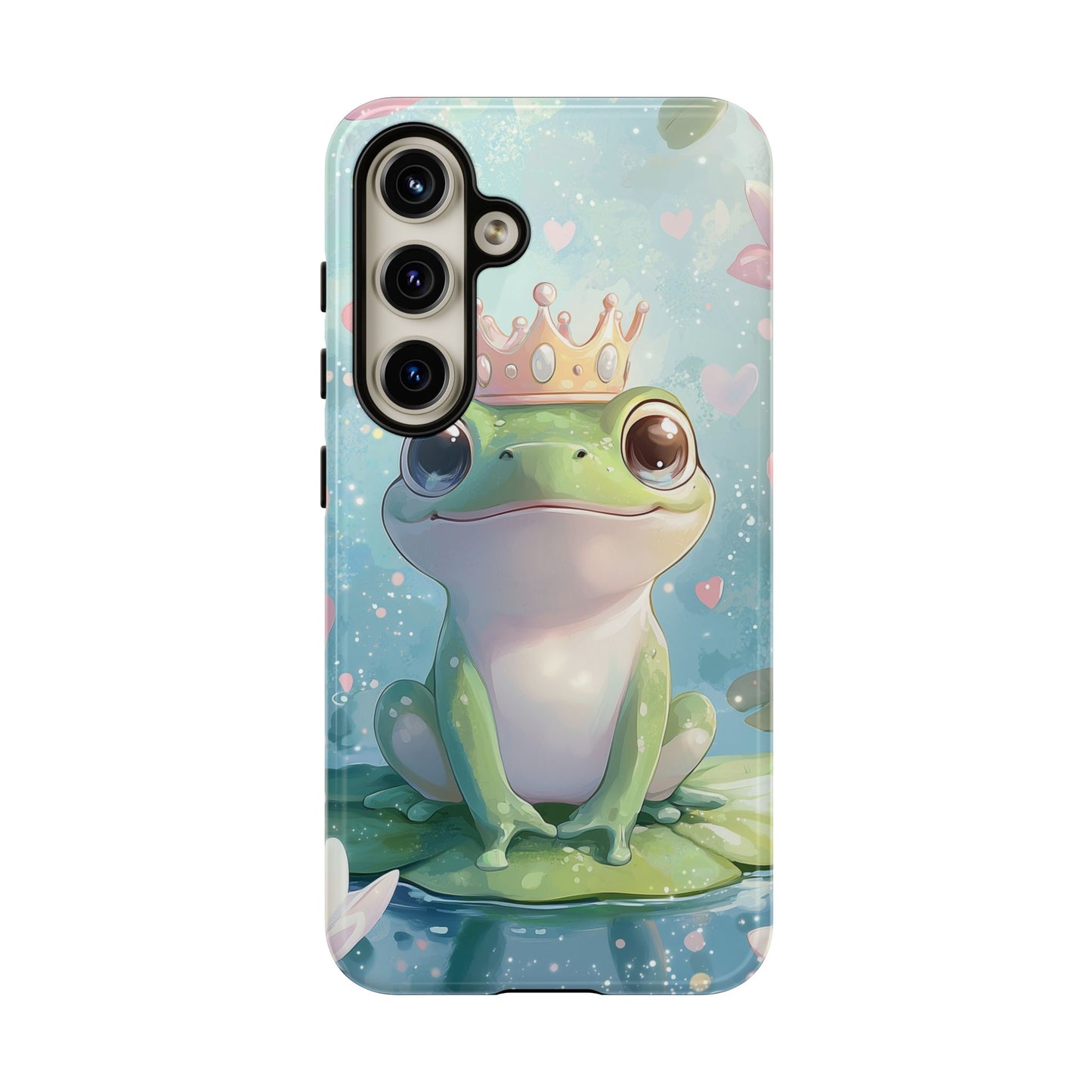 Royal Frog Phone Case β Cute Anime Aesthetic for iPhone, Google Pixel & Samsung