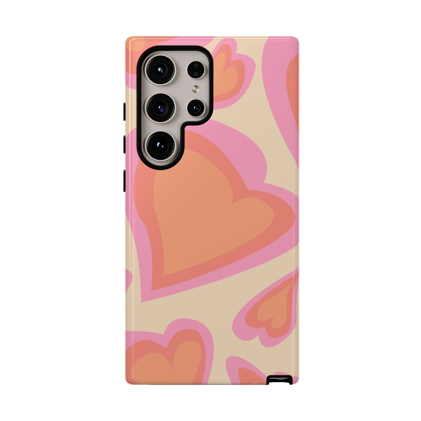 Retro Heart Phone Case – Cute Vintage Aesthetic for iPhone, Samsung & Google Pixel
