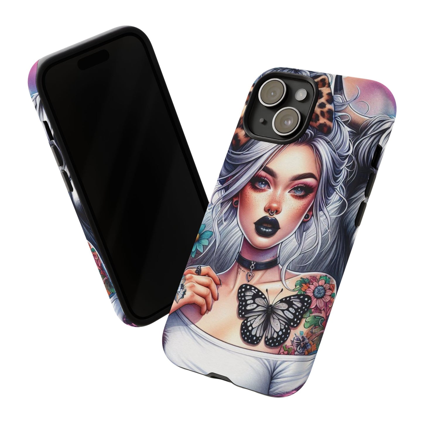 Wild Spirit – Gothic Chic & Nature Fusion Mobile Cover