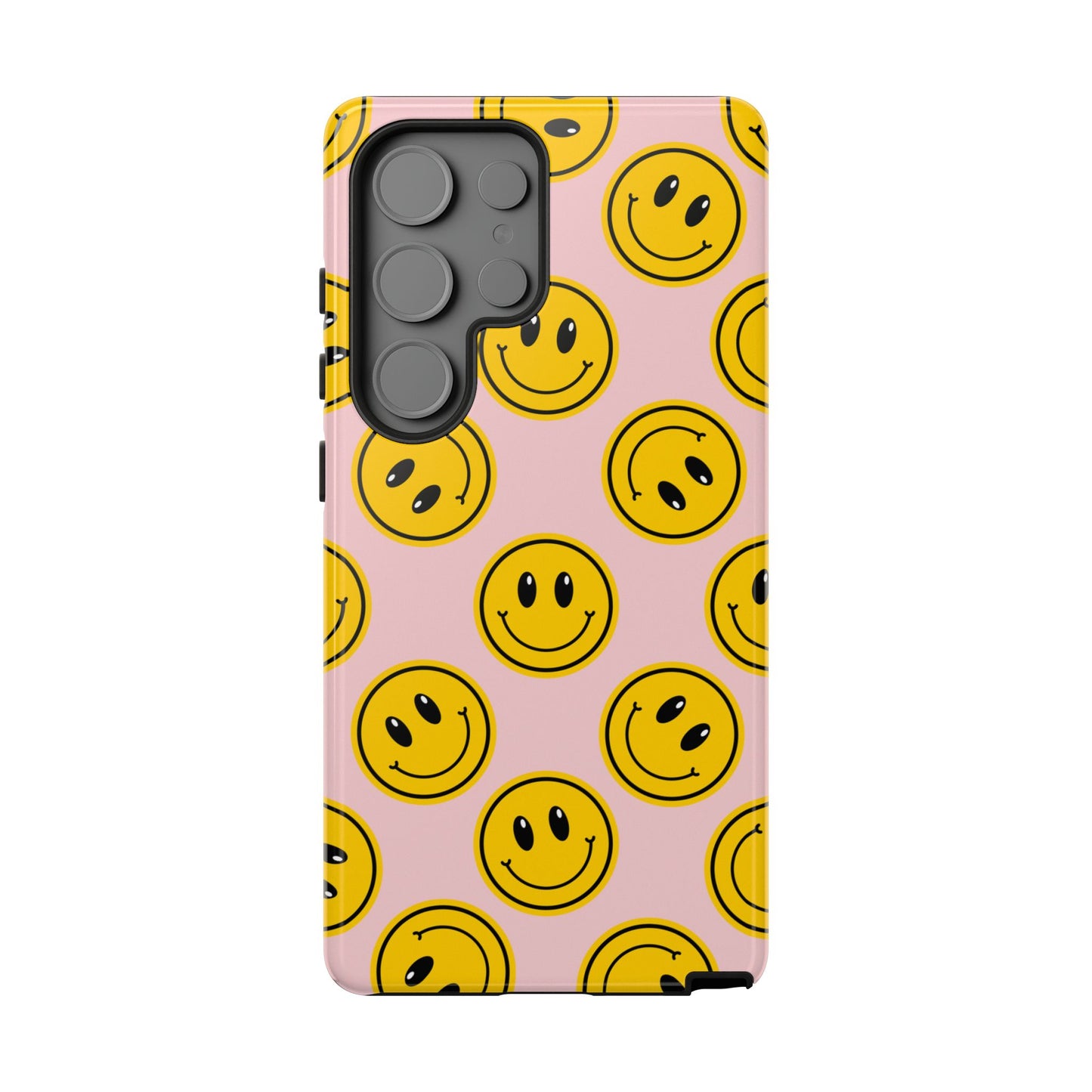 Retro Smiley Face Phone Case – Vintage Aesthetic Cover for iPhone, Samsung & Google Pixel