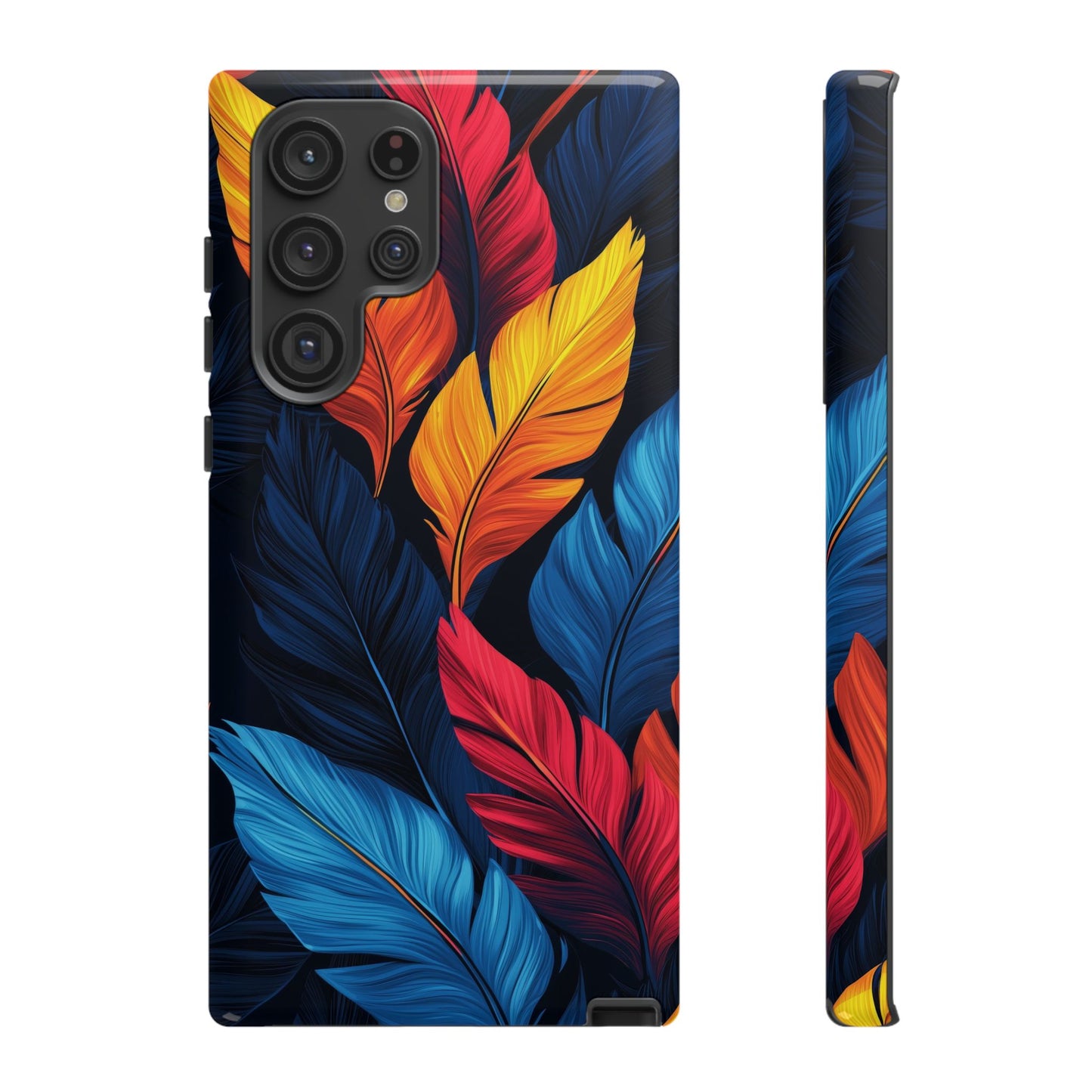 Jungle Toucan Feathers Phone Case β Vibrant & Unique for iPhone, Pixel & Samsung