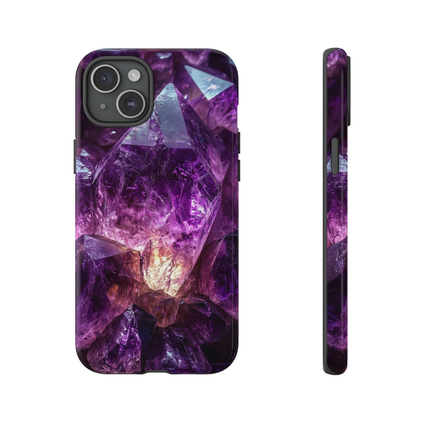 Royal Amethyst Stones Phone Case for iPhone, Samsung & Google Pixel