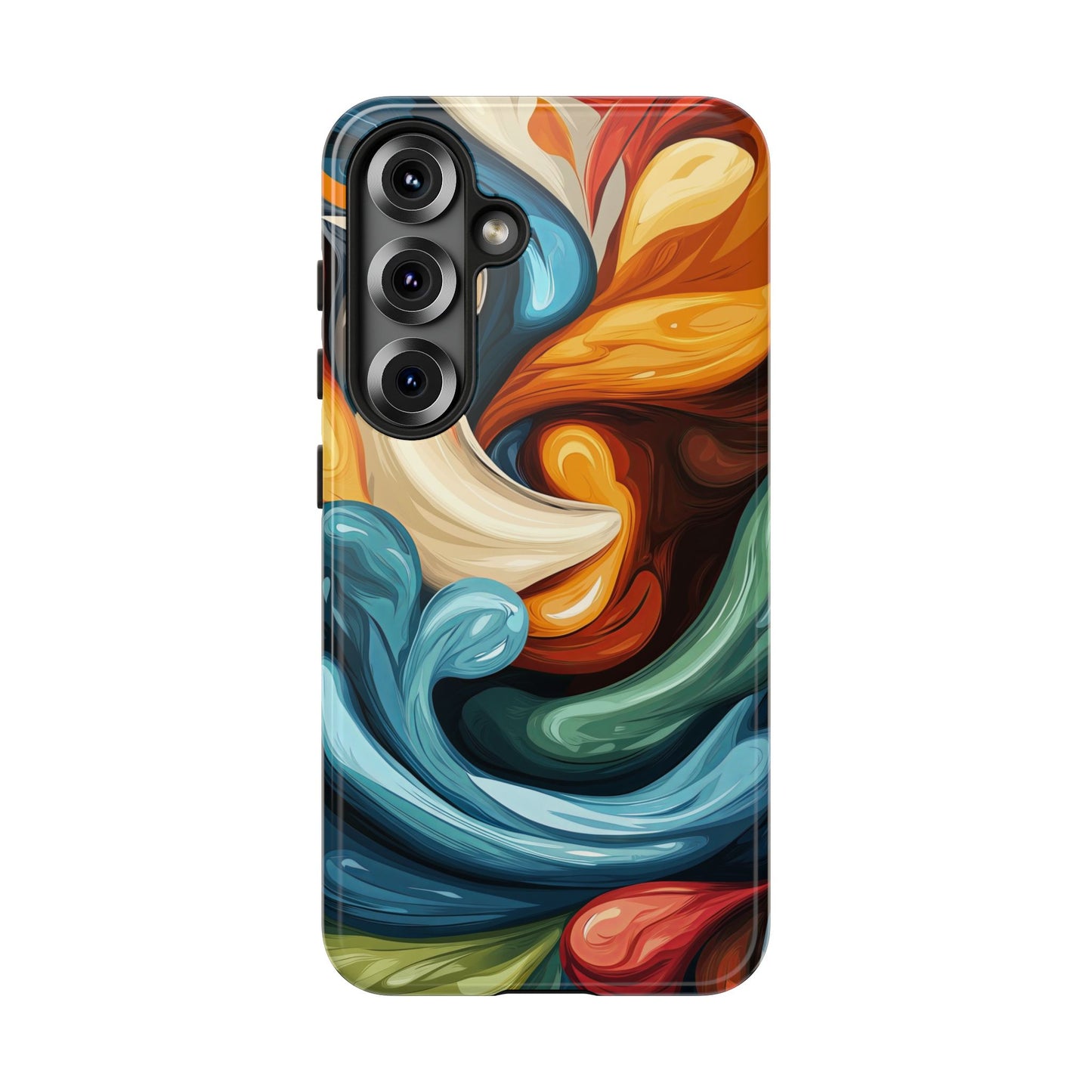 Color Current – Fluid Energy Abstract Phone Case for iPhone, Samsung & Pixel