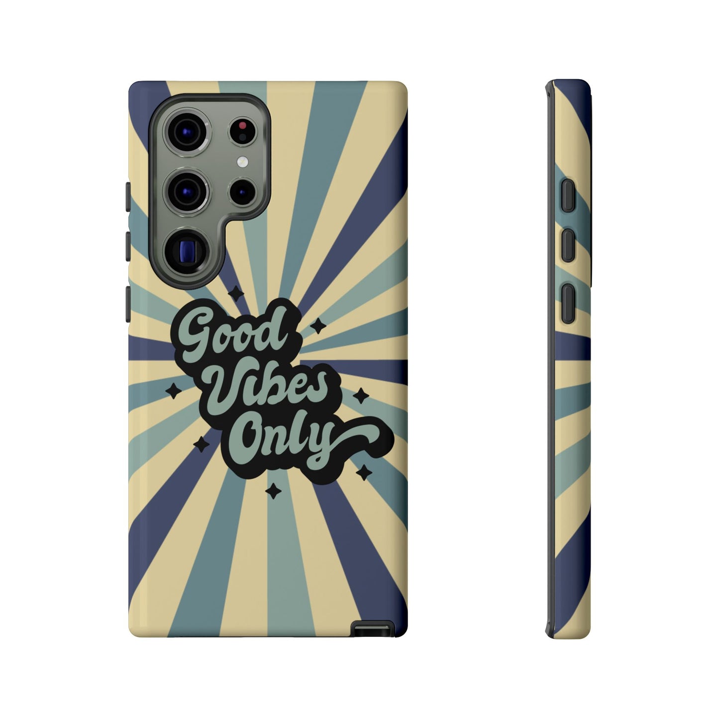 Retro "Good Vibes Only" Phone Case β Vintage Aesthetic for iPhone, Samsung & Google Pixel