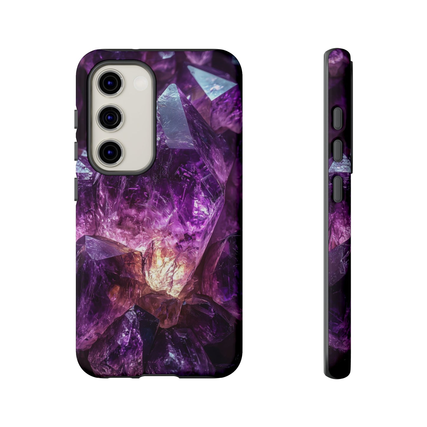 Royal Amethyst Stones Phone Case for iPhone, Samsung & Google Pixel