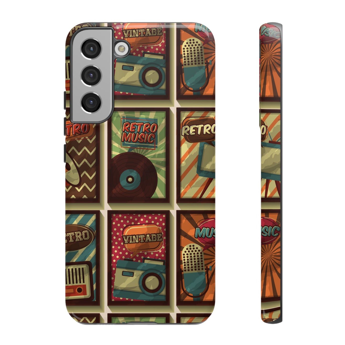 Retro Vintage Poster Phone Case β Aesthetic Nostalgic Design for iPhone, Samsung & Google Pixel