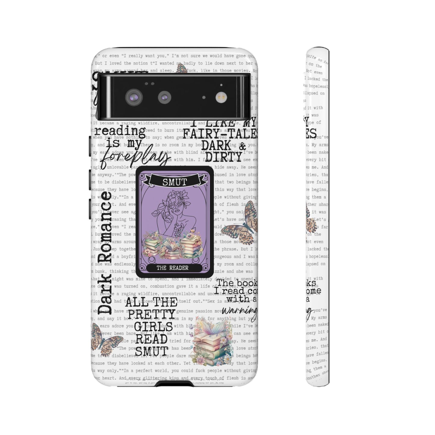 Smut Queen Phone Case β iPhone, Samsung & Google Pixel Cute Bookish Cover, Book Lover Gift