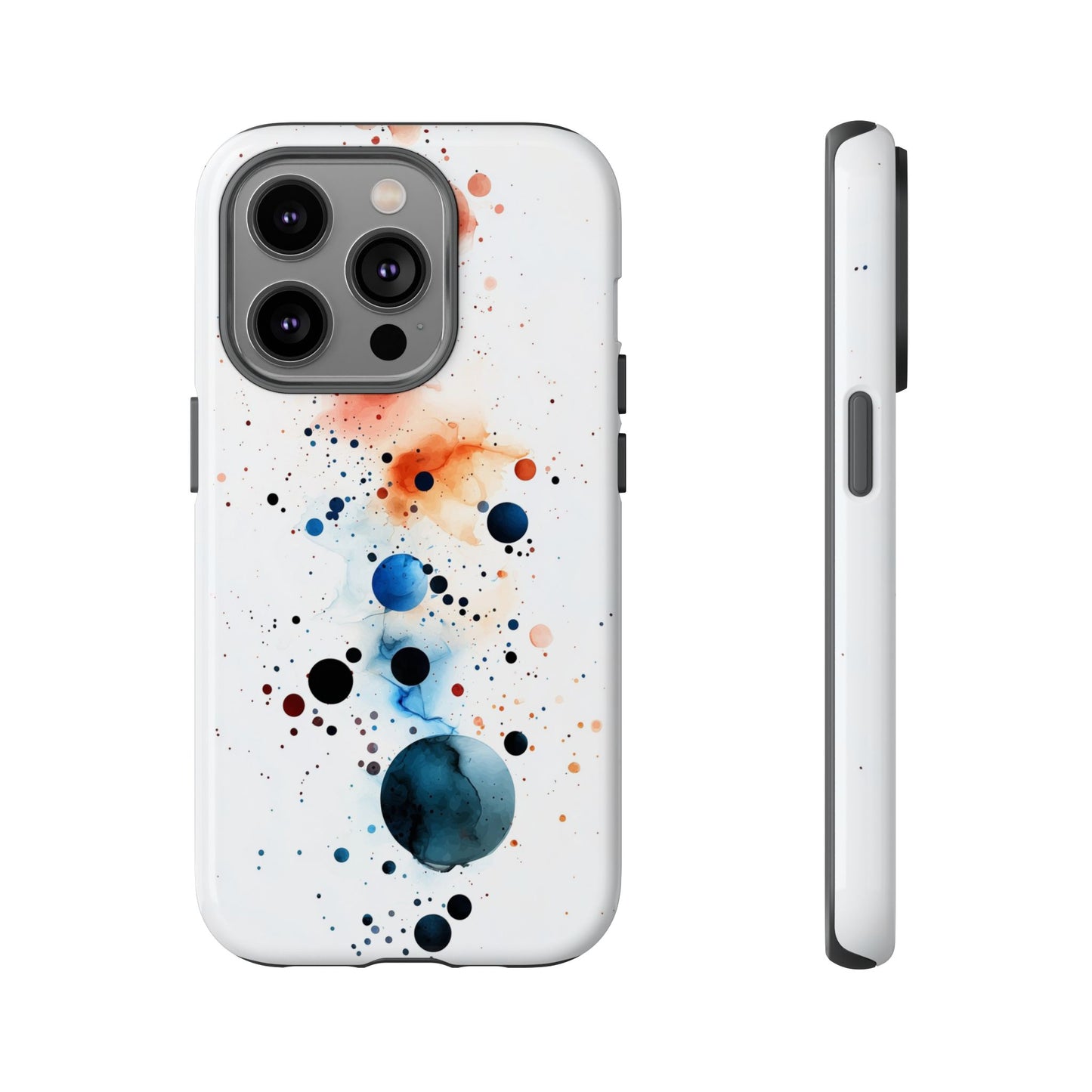 Celestial Splash" – Watercolor Abstract Phone Case for iPhone, google Pixel & Samsung
