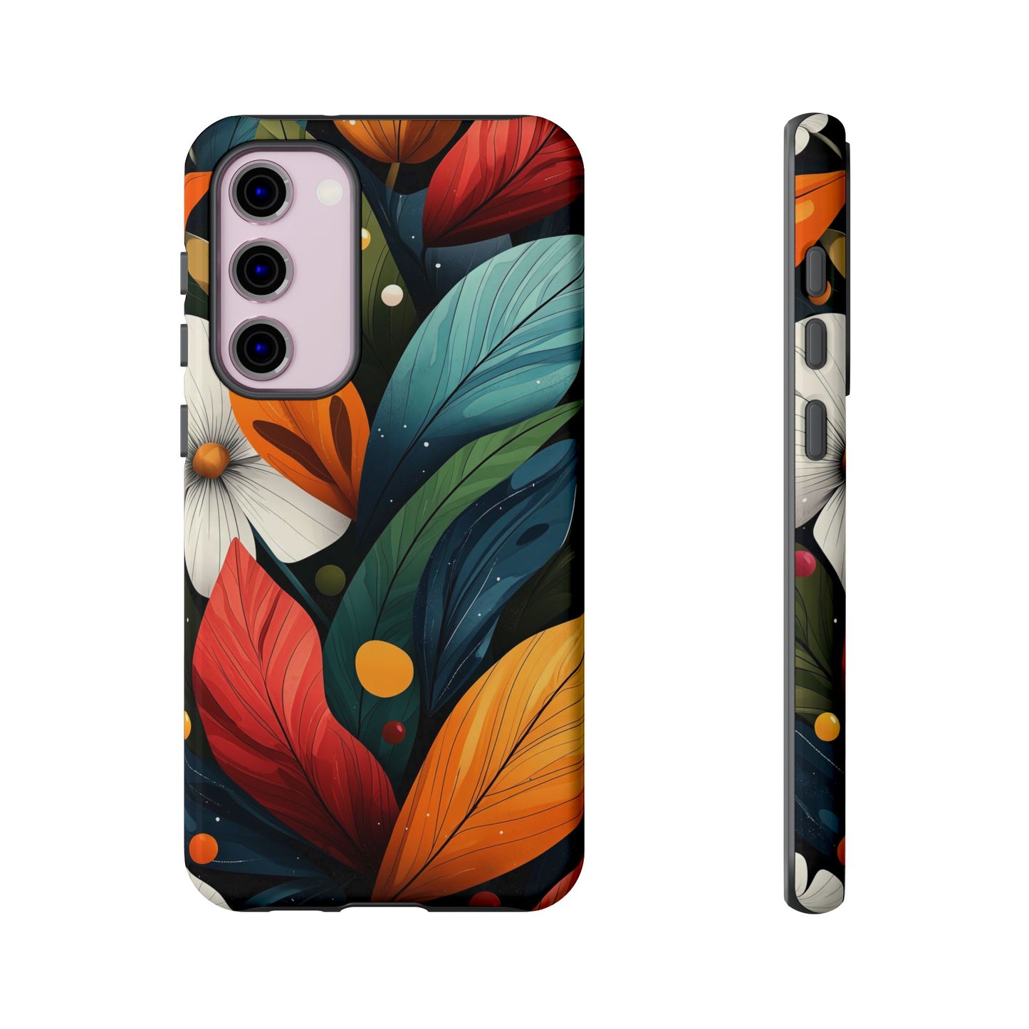 Tropical Burst Floral Phone Case | Vivid Nature Vibes for iPhone, Pixel & Samsung