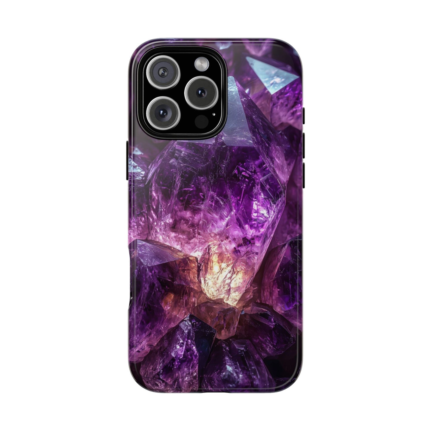 Royal Amethyst Stones Phone Case for iPhone, Samsung & Google Pixel
