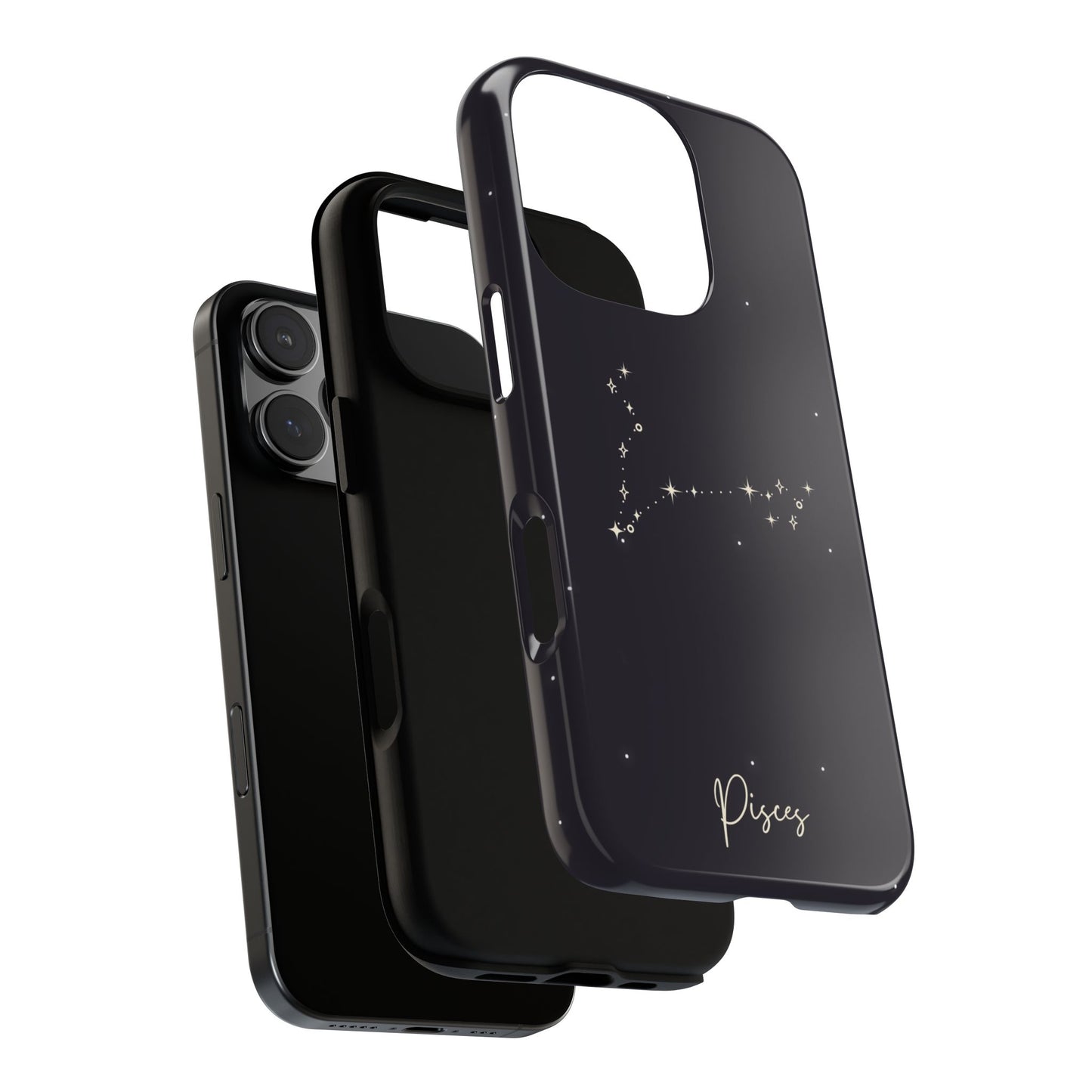 Pisces Dreamy Zodiac Constellation Phone Case – Cosmic Starscape Look– Cosmic Style for iPhone, Samsung & Google Pixel
