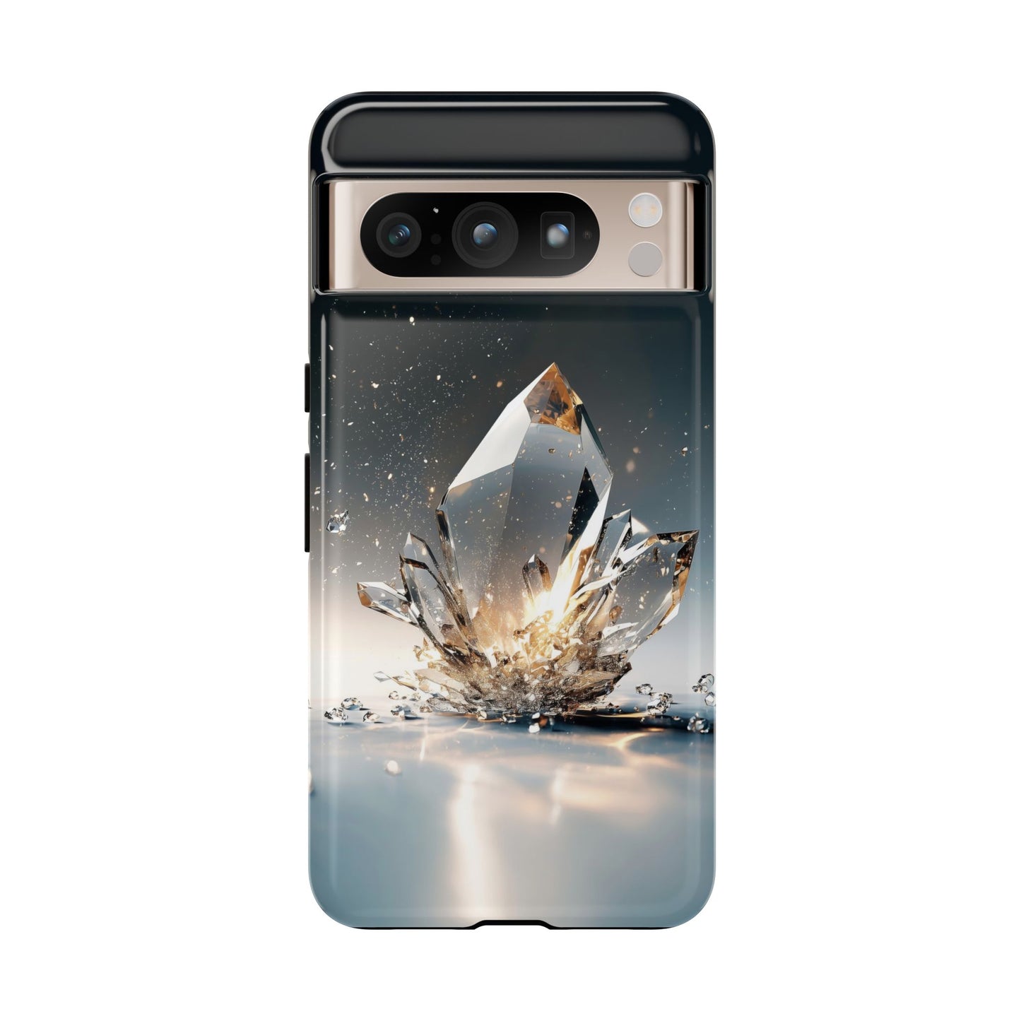 Shattered Crystal Matching Couple Phone Case β Bold & Dazzling for iPhone, Samsung & Google Pixel