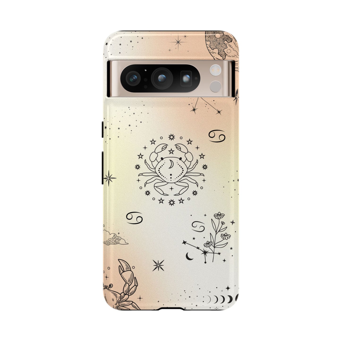 Cancer Zodiac Sign Phone Case β Soft & Protective Shell for iPhone, Samsung & Google Pixel