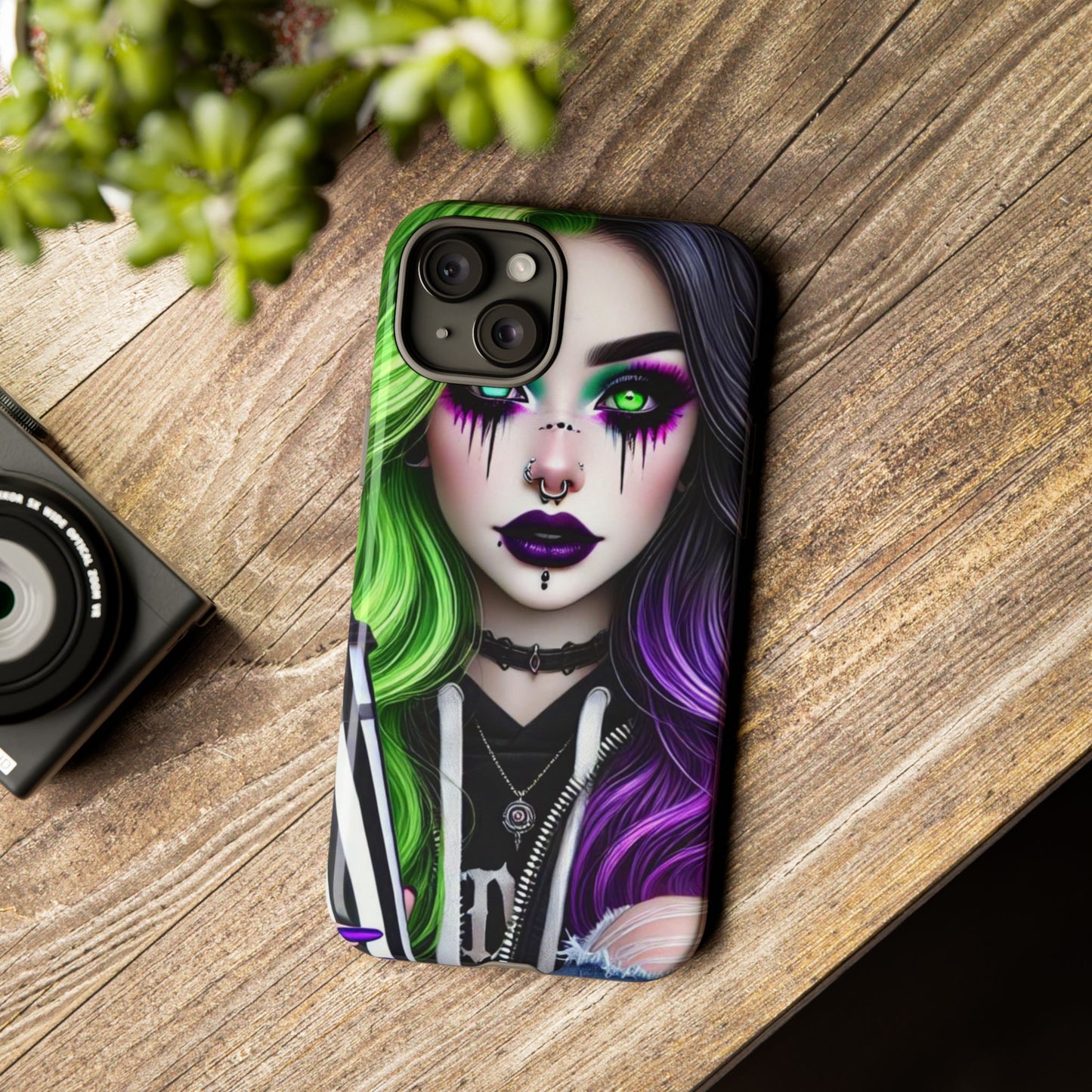 Neon Nightmare – Gothic Punk & Alternative Aesthetic Mobile Cover