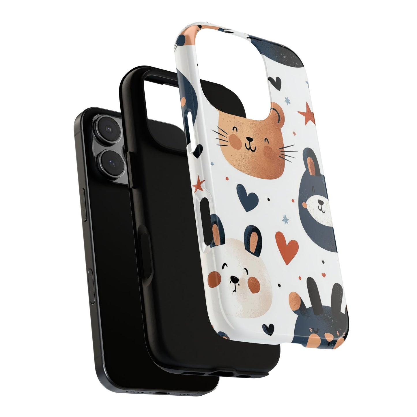 Cute Critters Anime Phone Case for iPhone, Samsung, Google Pixel