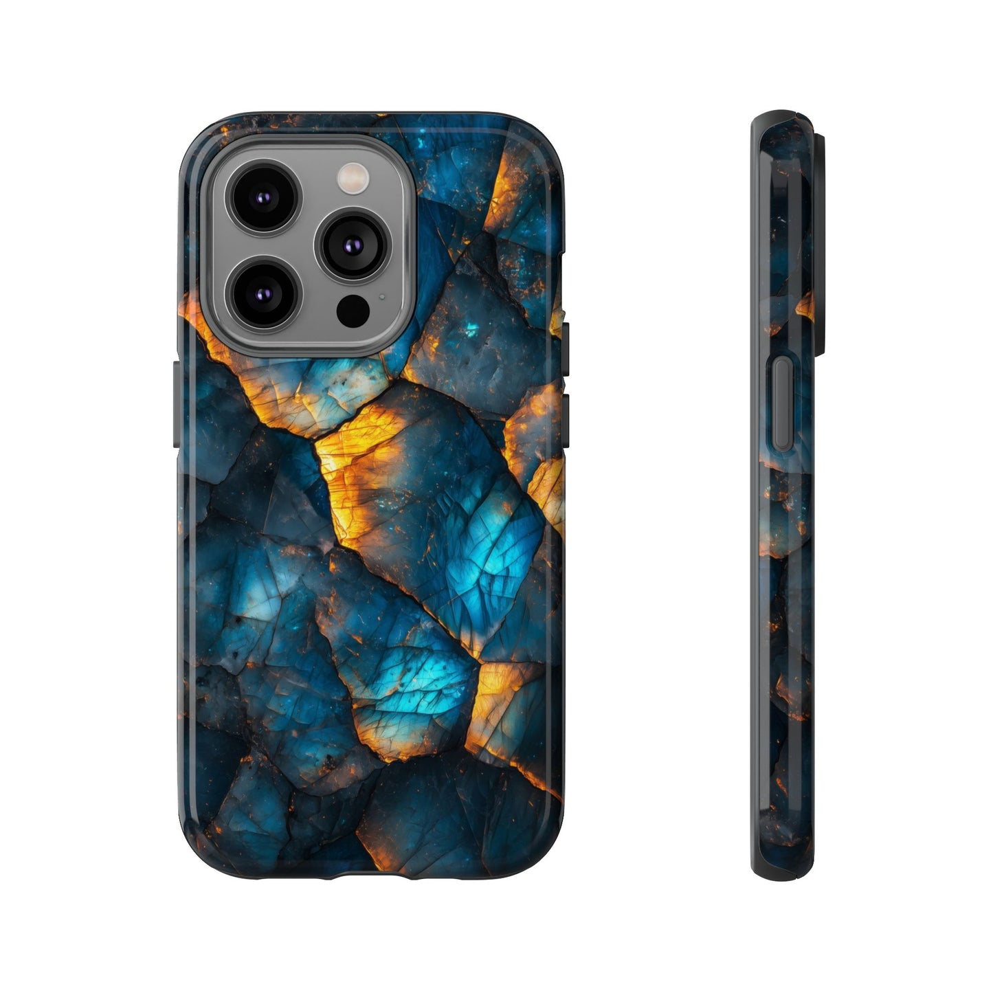 Luminous Midnight Stone Phone Case for iPhone, Samsung & Google Pixel