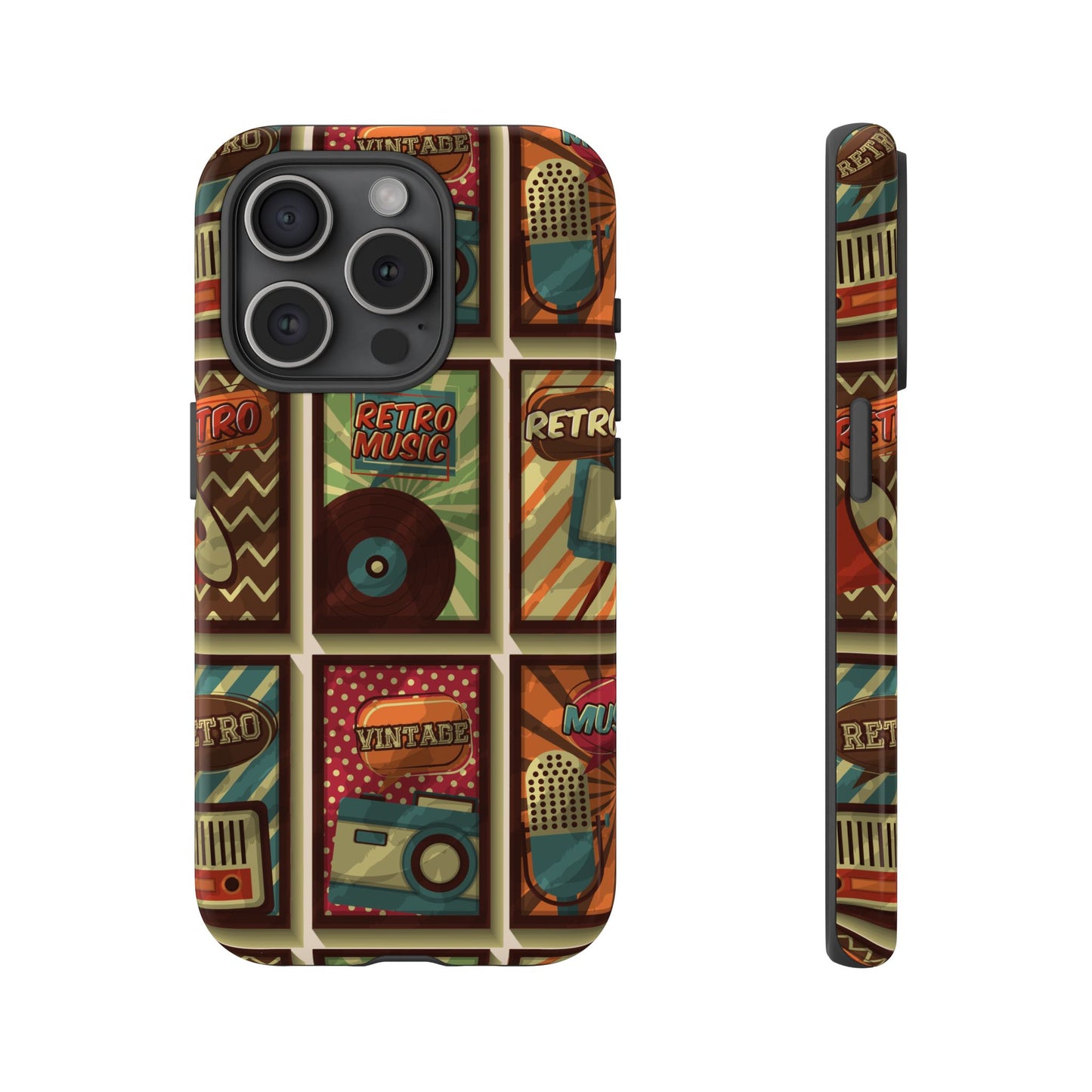 Retro Vintage Poster Phone Case β Aesthetic Nostalgic Design for iPhone, Samsung & Google Pixel