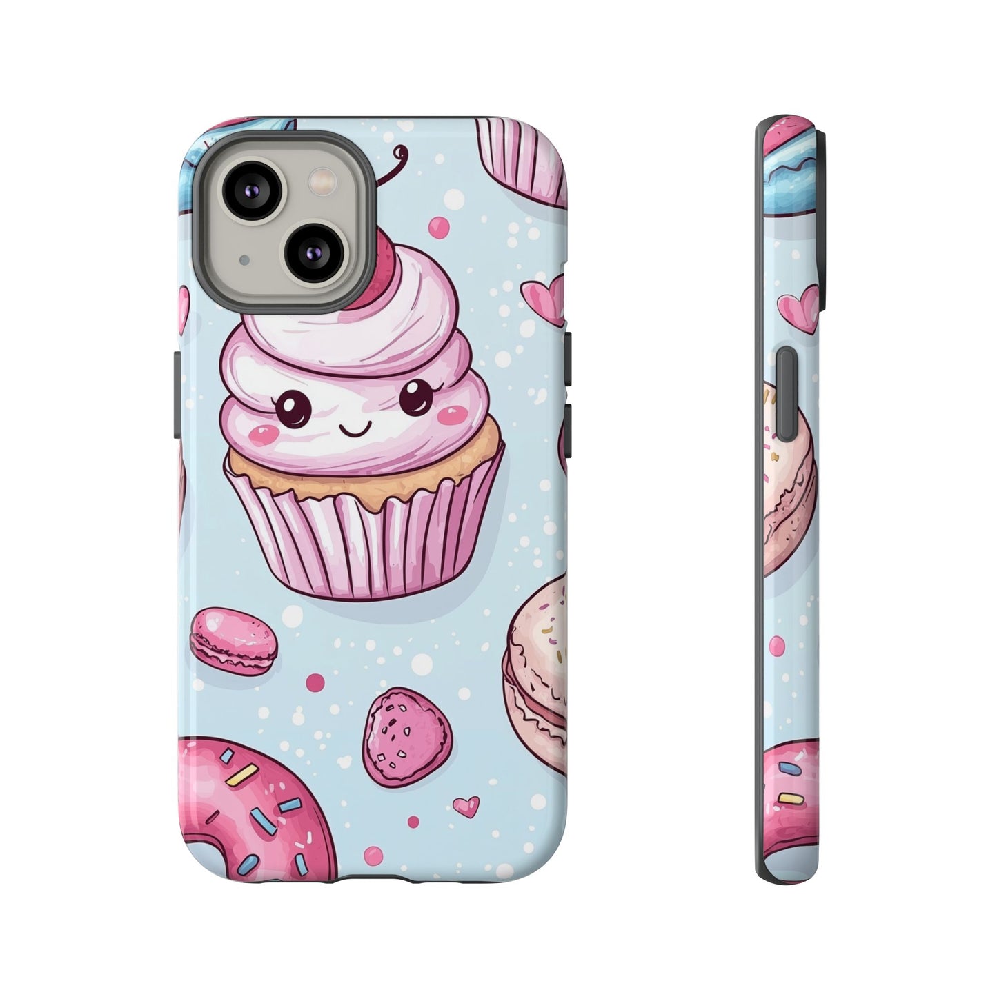 Kawaii Sweets: Adorable Dessert Anime Phone Case for iPhone, Samsung, Google Pixel