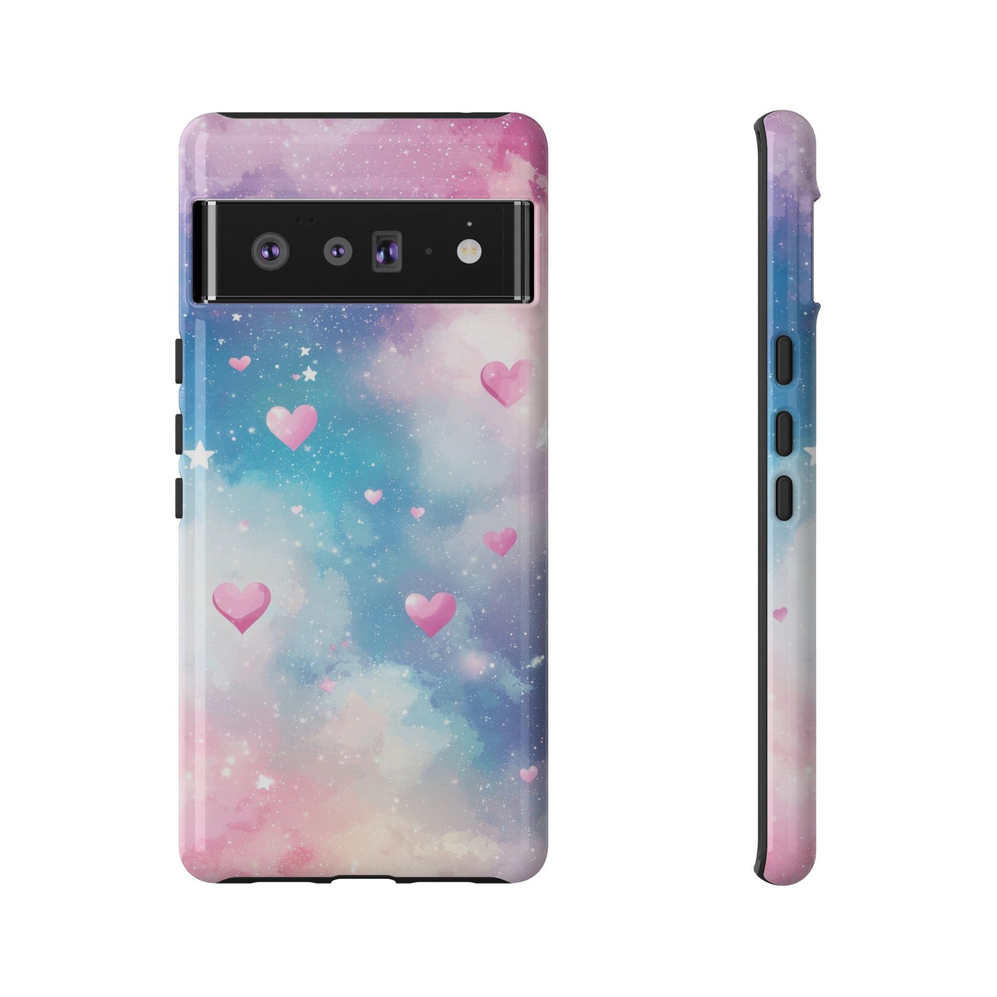 Cosmic Love - Dreamy Anime Phone Case for iPhone, Samsung, Google Pixel