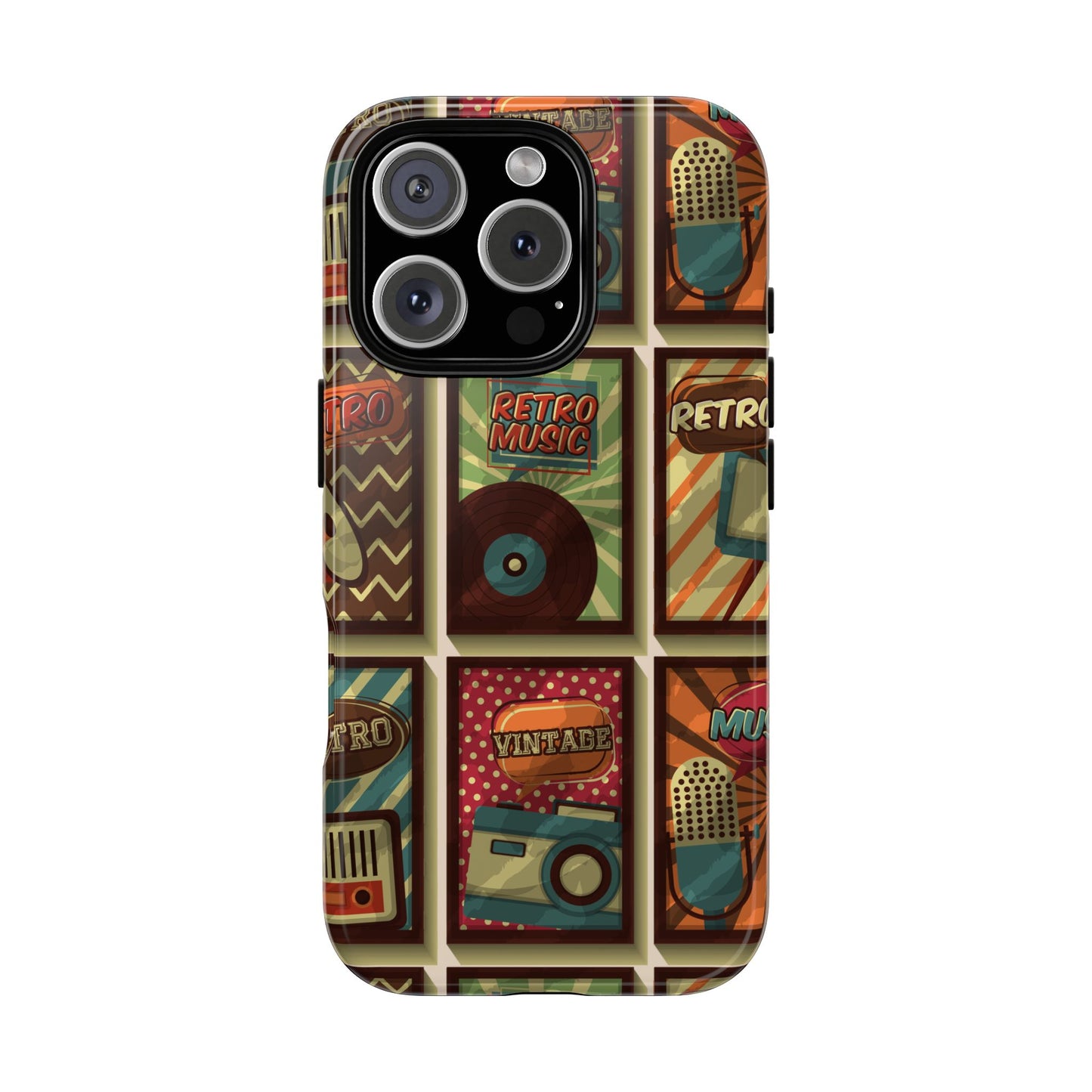 Retro Vintage Poster Phone Case β Aesthetic Nostalgic Design for iPhone, Samsung & Google Pixel