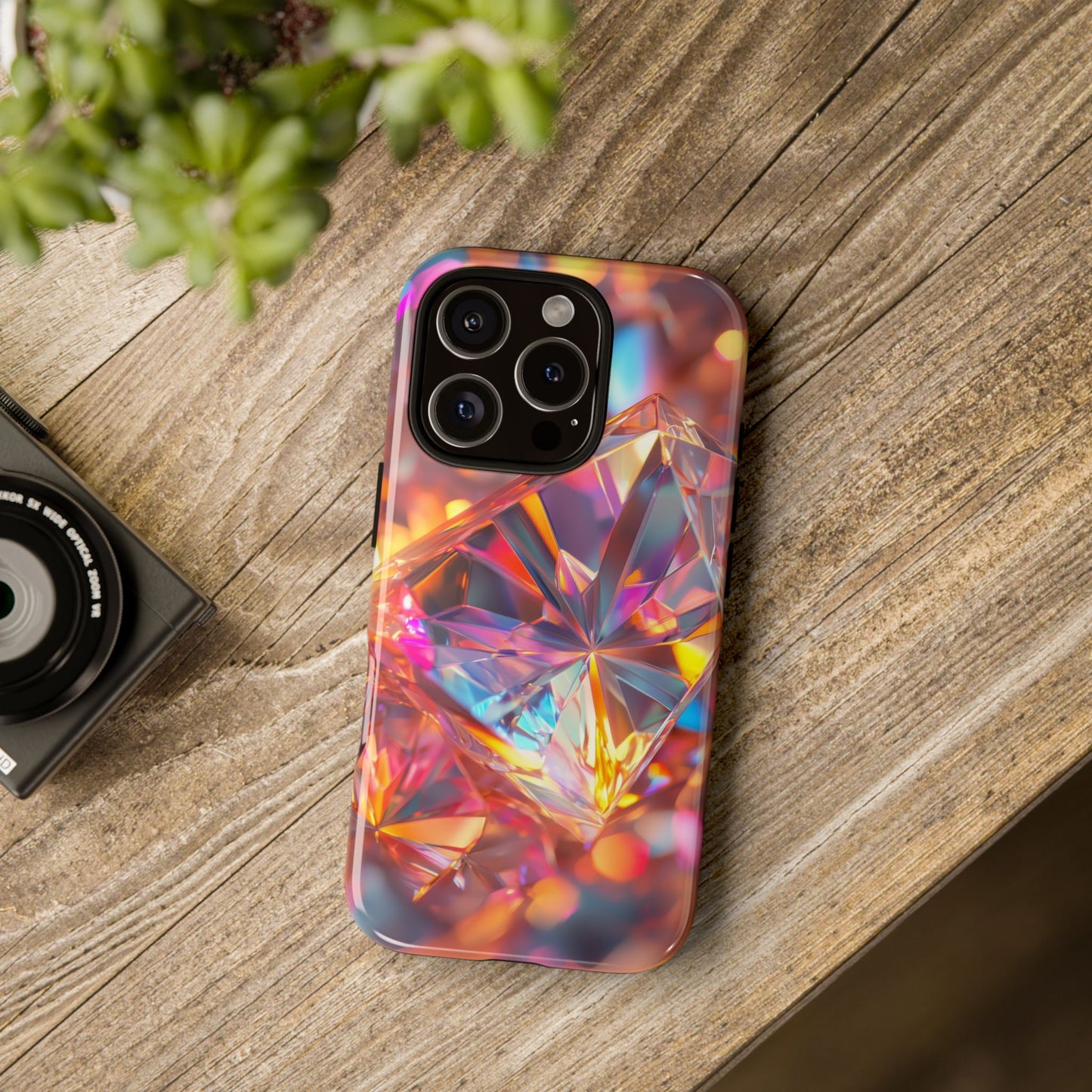 Prism Luxe Crystal Phone Case for iPhone, Samsung & Google Pixel