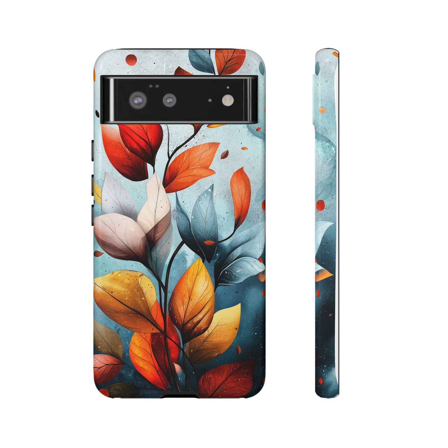 Autumn Blaze | Bold Floral Leaf Phone Case for iPhone, Pixel & Samsung