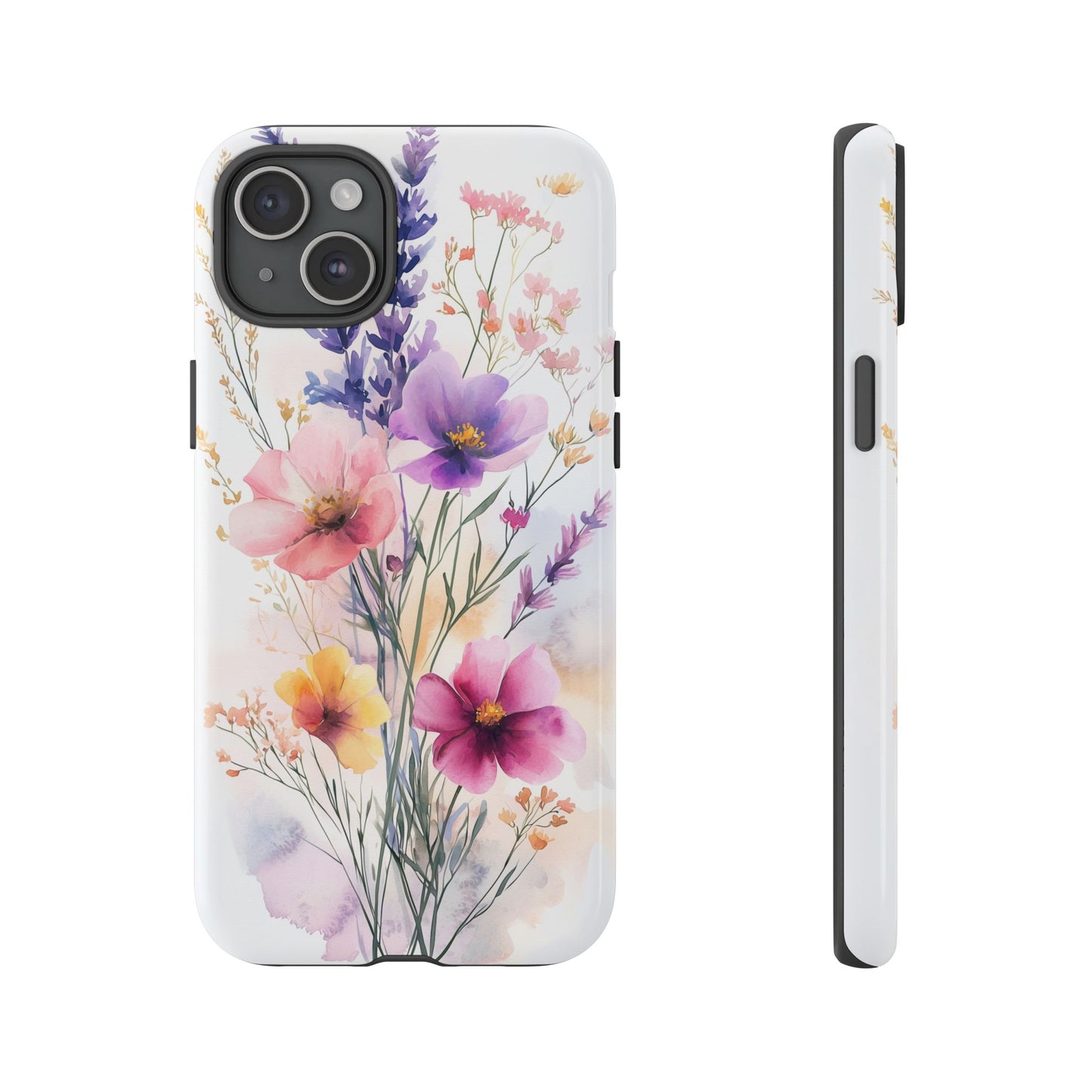 Blooming Meadow Watercolor Phone Case for iPhone, google Pixel & Samsung