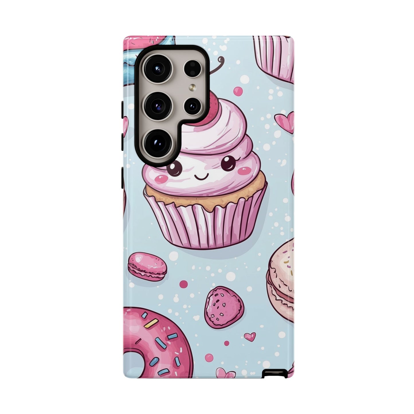 Kawaii Sweets: Adorable Dessert Anime Phone Case for iPhone, Samsung, Google Pixel