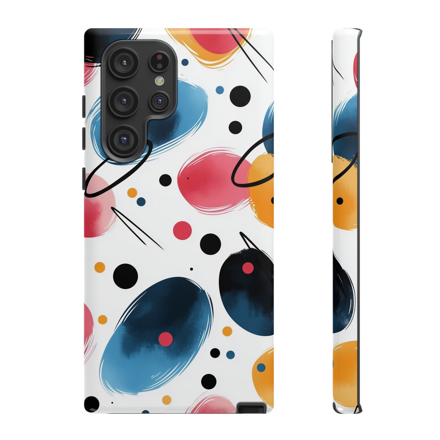 Retro Memphis Vibes – Abstract Art Phone Case for iPhone, google Pixel & Samsung