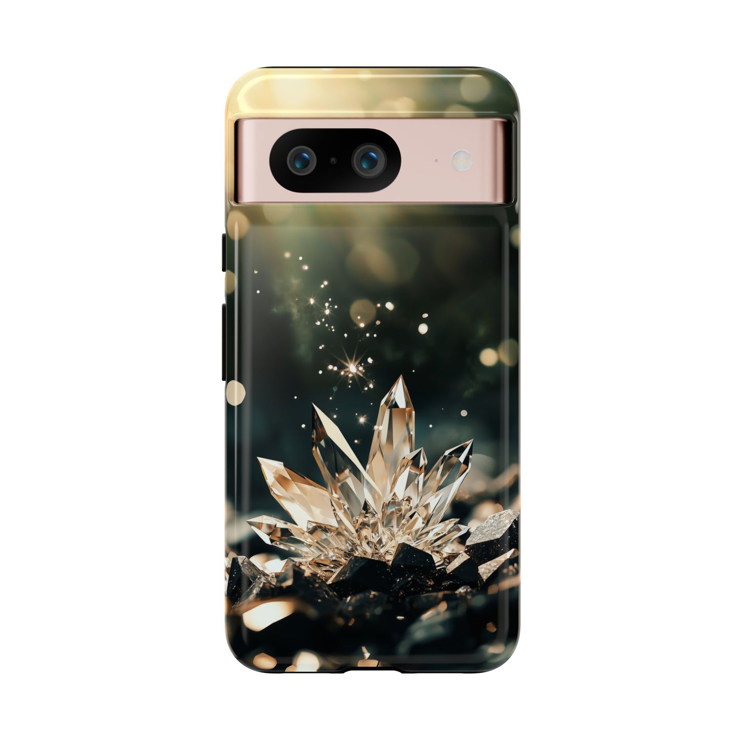 Crystal Stone Sparkle Phone Case – iPhone, Google Pixel, Samsung