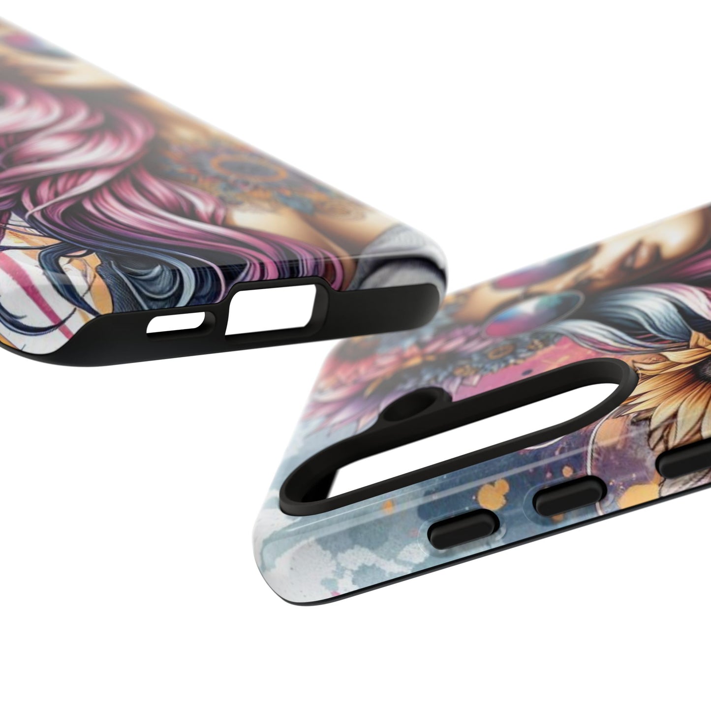 Bohemian Sunflower Queen – Retro Floral Fantasy Mobile Cover